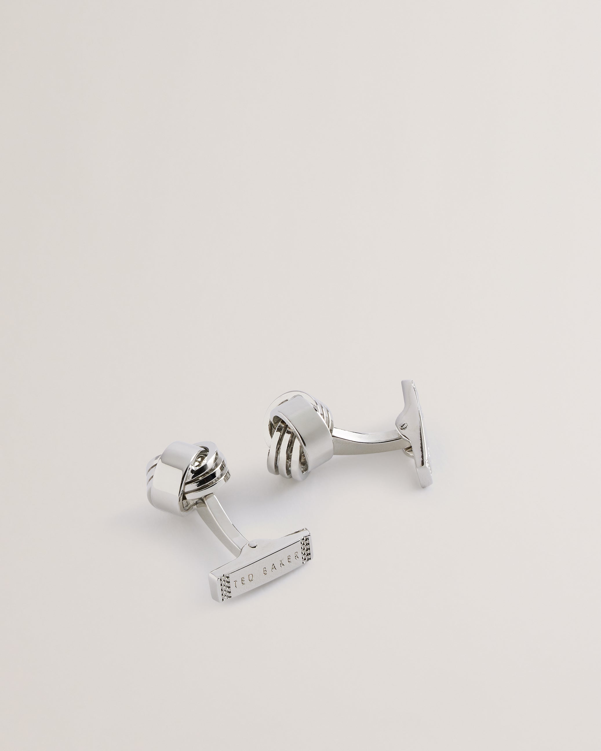 Knoted Knotted Cufflinks Silver