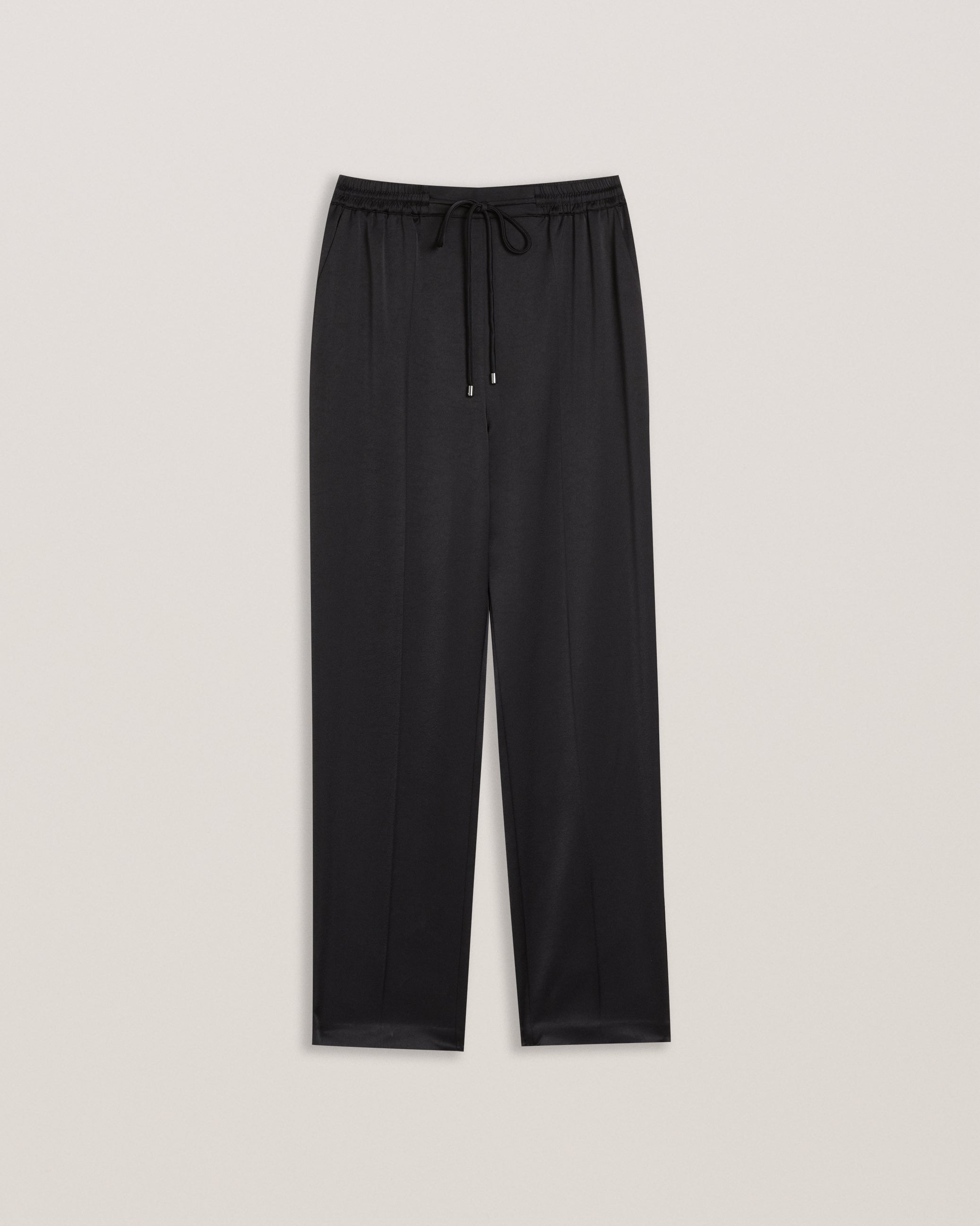 Natori Satin Slim Fit Jogger Black