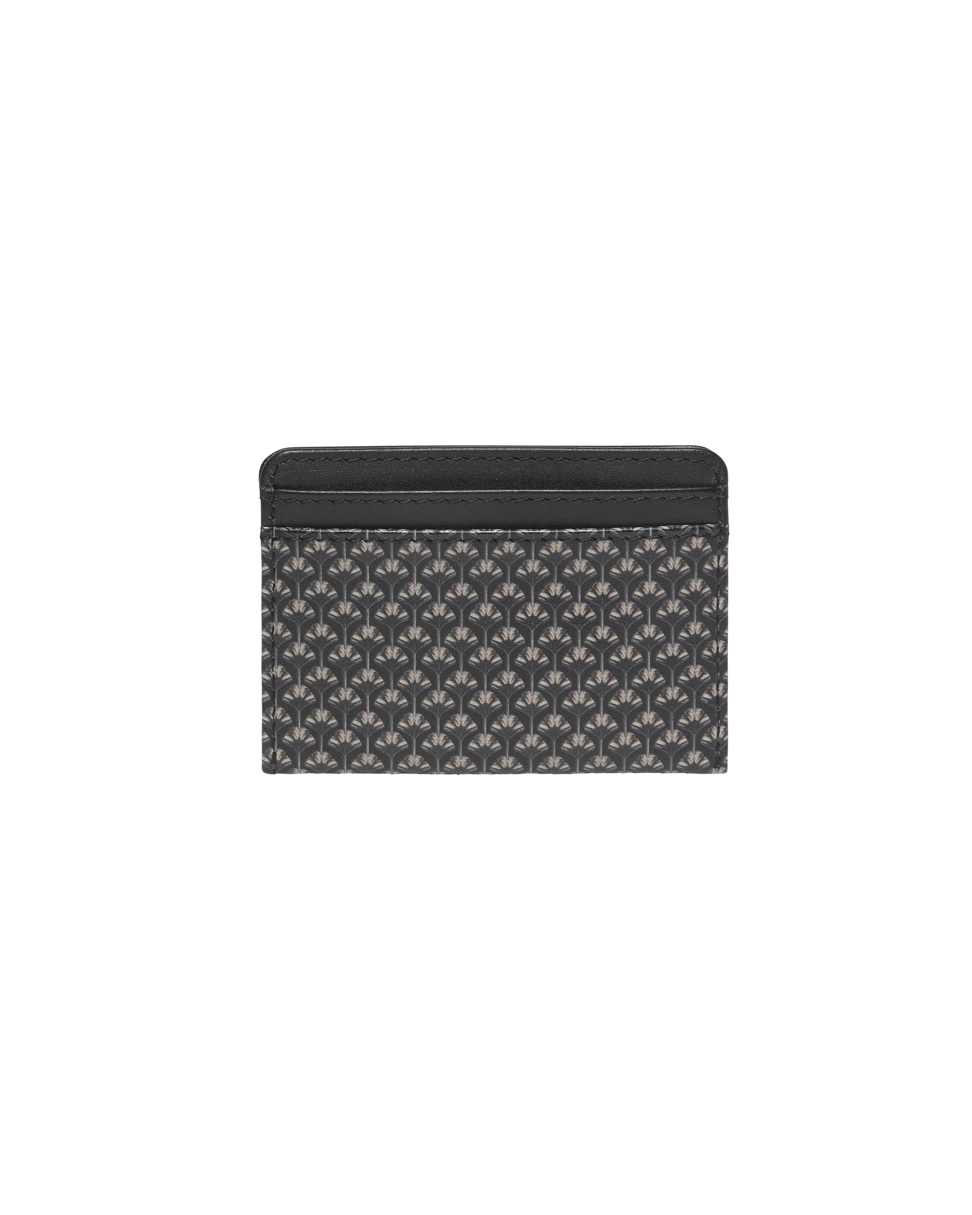 Palmii Printed Leather Cardholder Black
