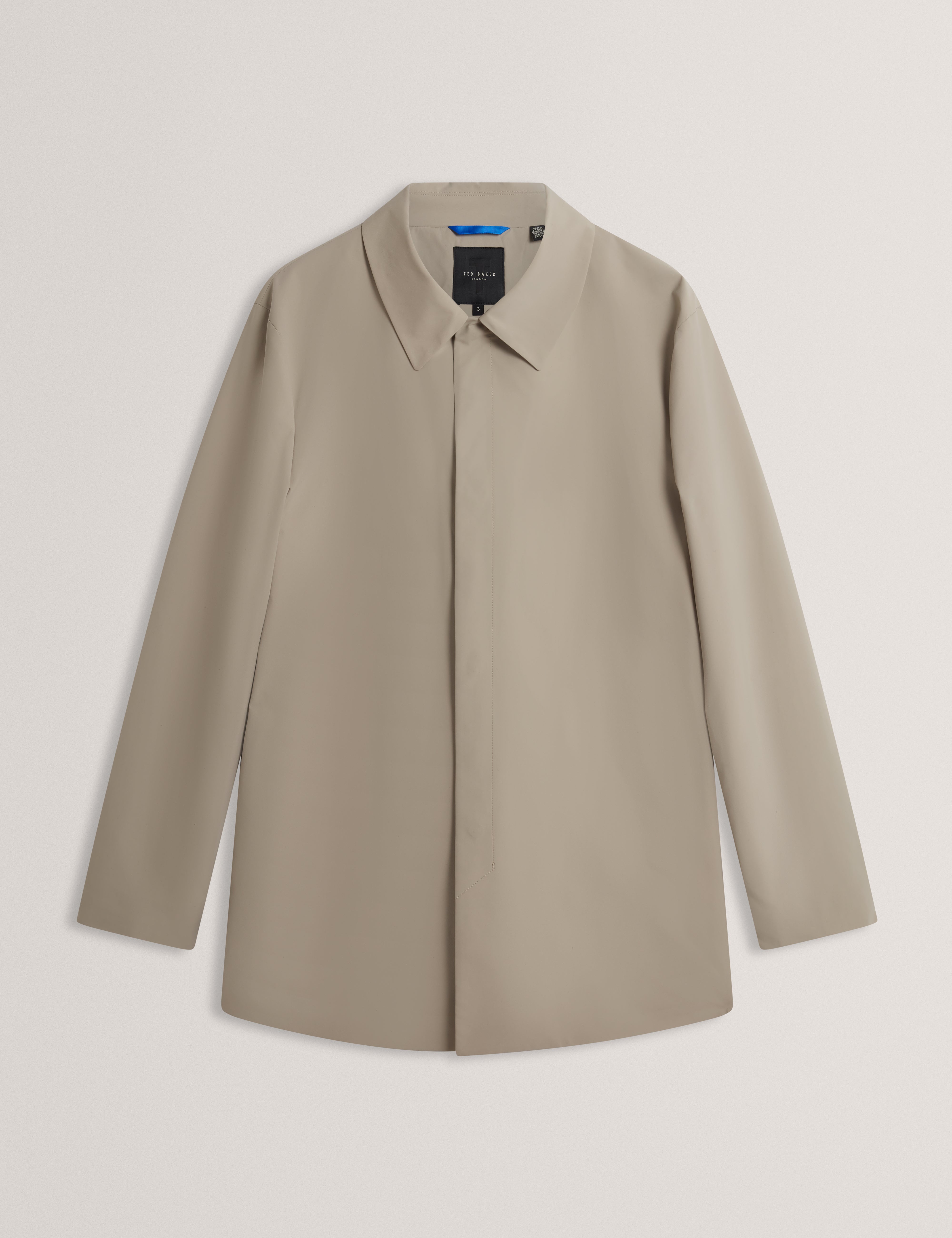 Hummels Smart Nylon Short Mac Coat Ecru
