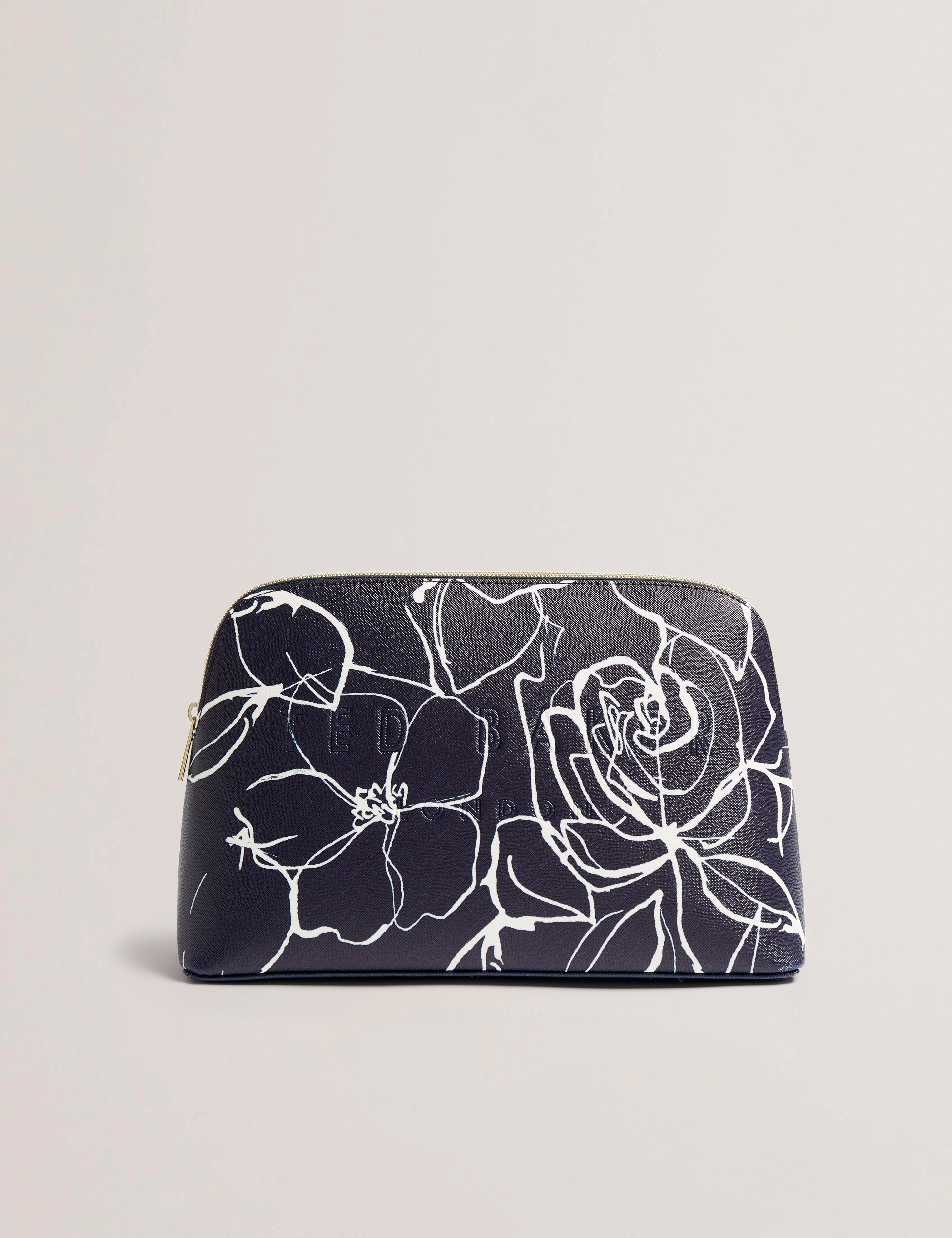 Aliumi Linear Rose Large Washbag Navy