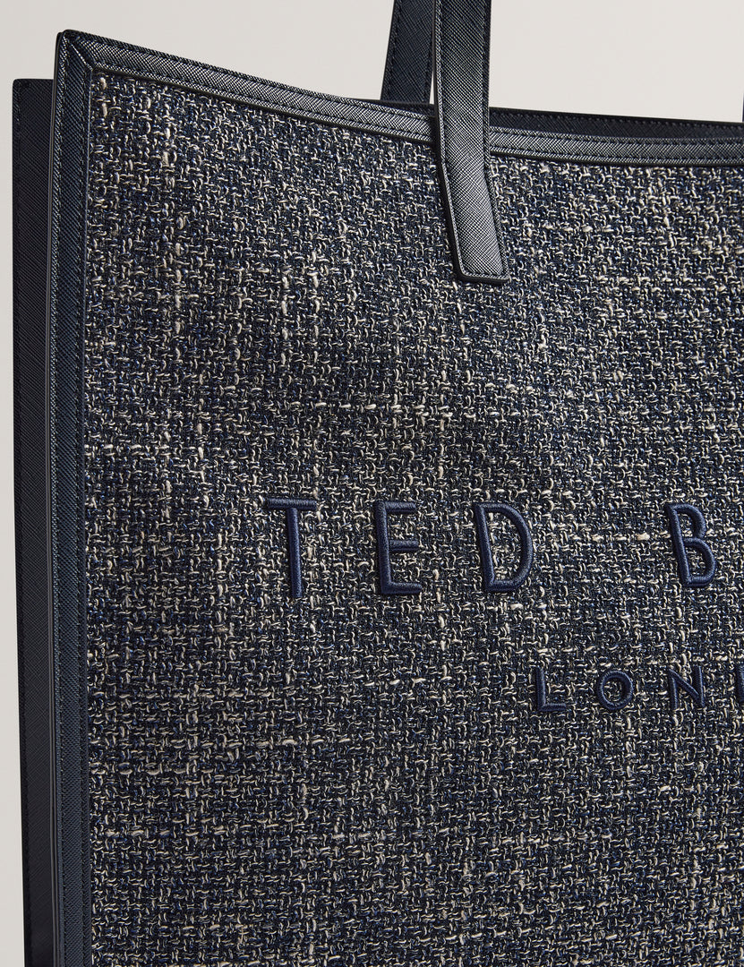 Tweekon Tweed Extra Large Icon Bag Navy