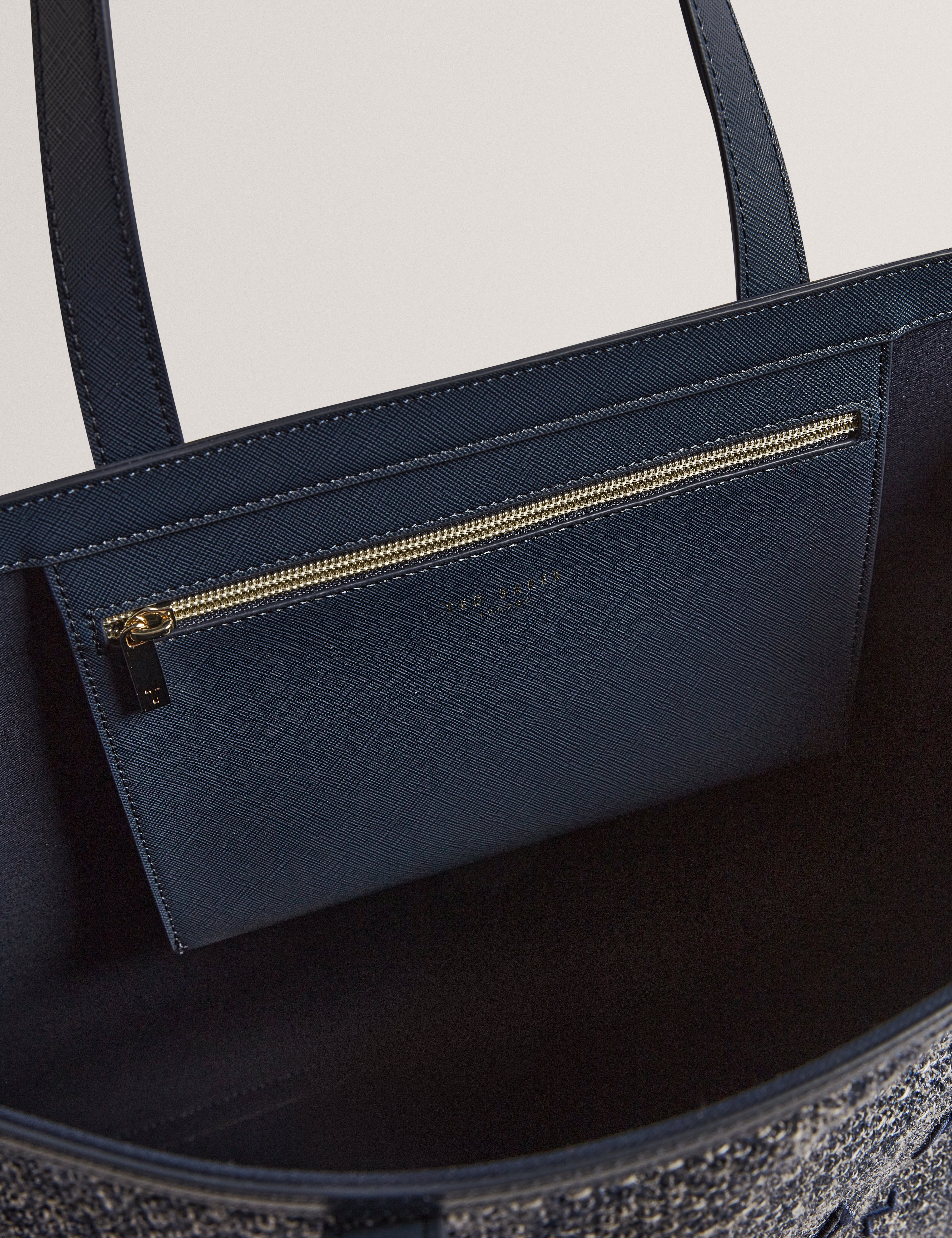 Tweekon Tweed Extra Large Icon Bag Navy