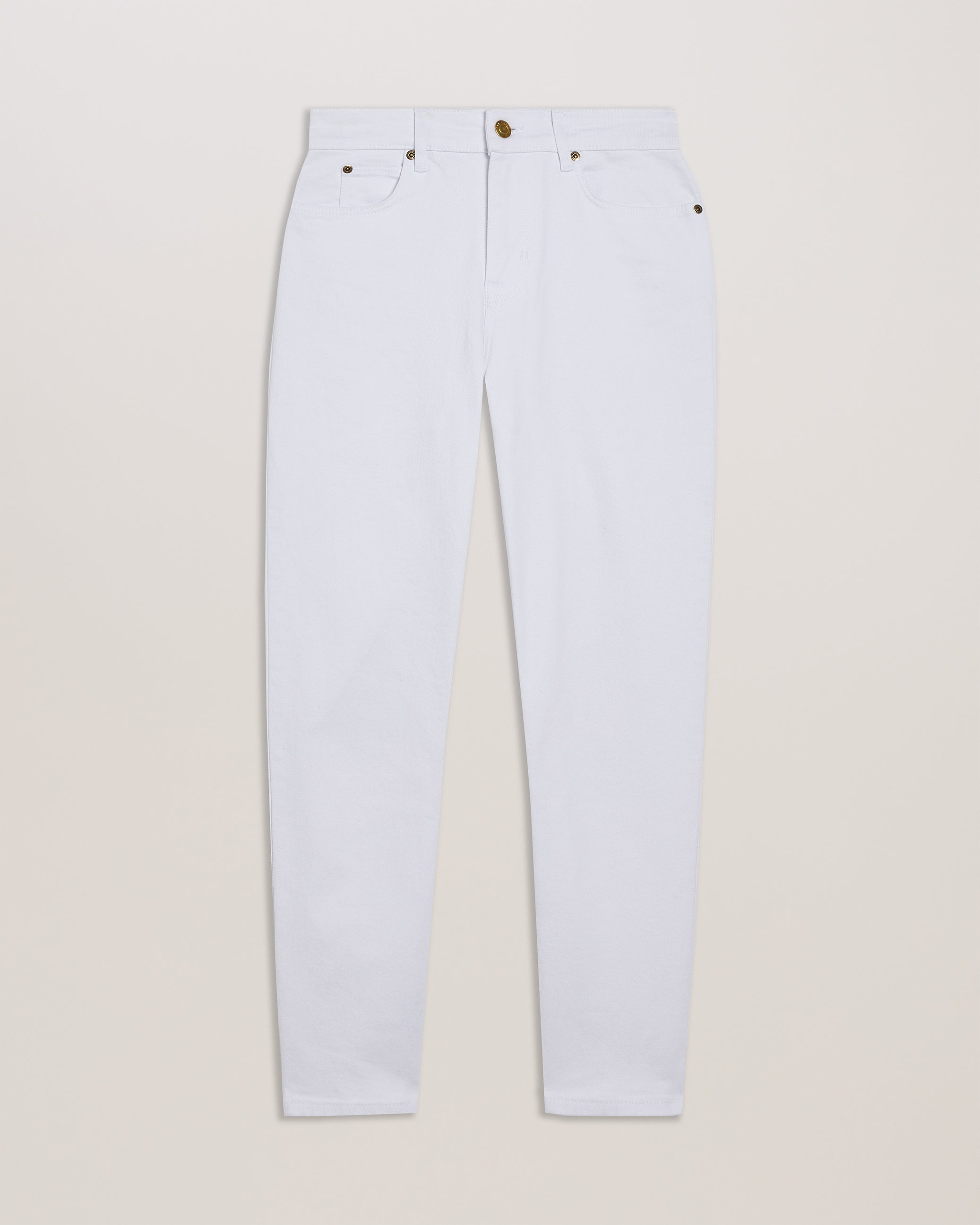 Buy Alces Mid Rise Straight Leg Jeans White For Women Ted Baker UAE
