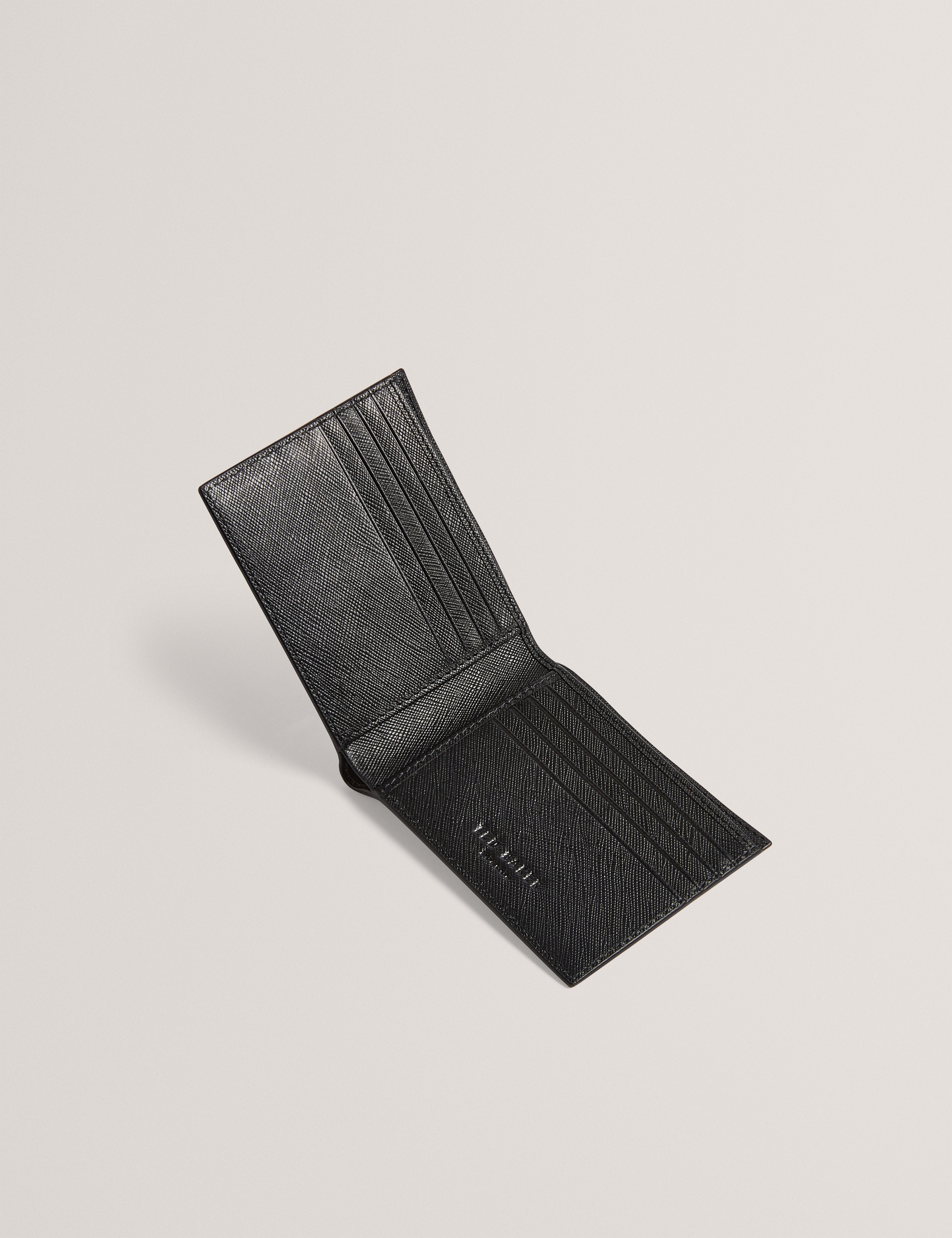 Beccket Printed Wallet And Cardholder Black