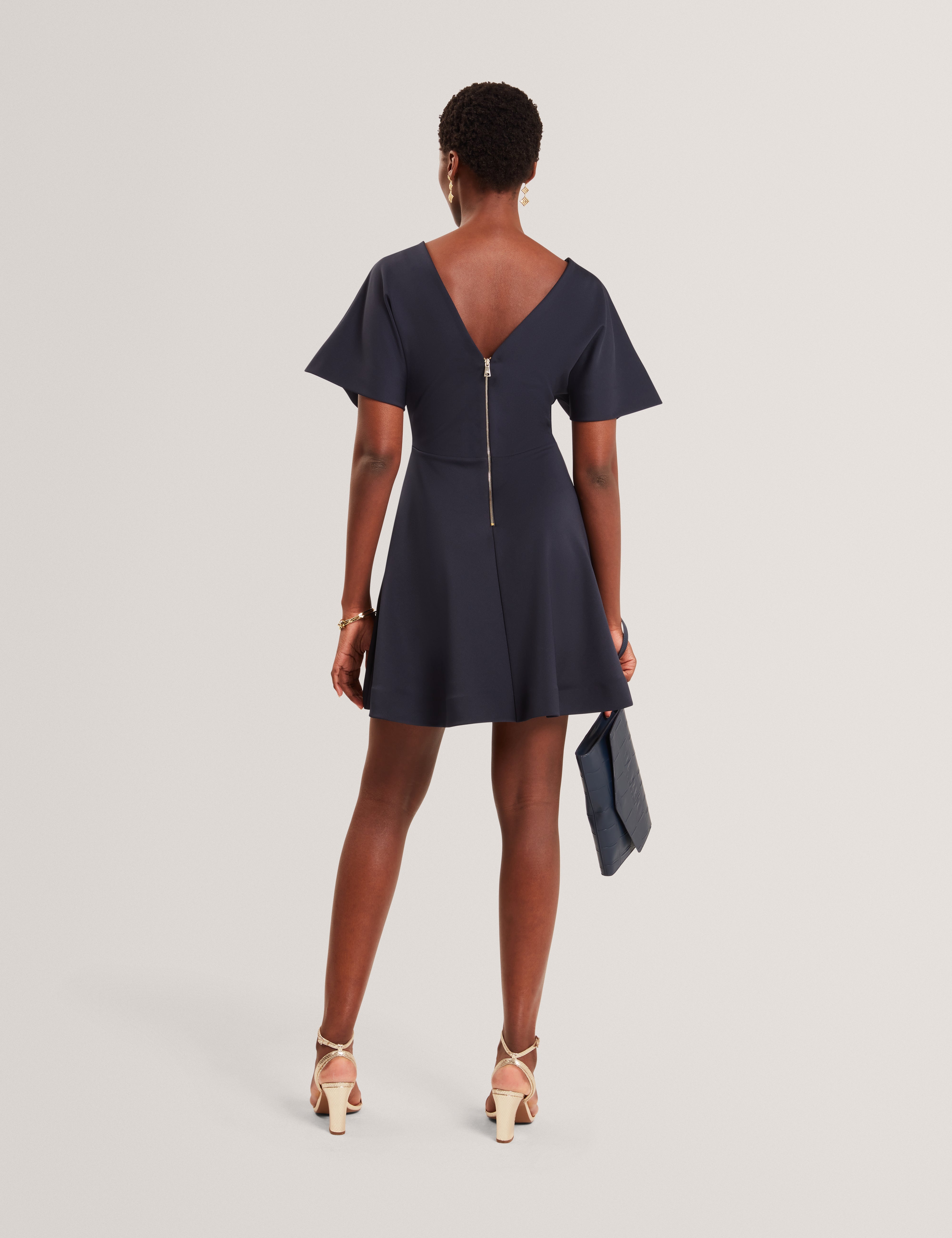 Shop Catlnn Milano Jersey Skater Dress Navyfor Women Online | Ted Baker UAE Shop Catlnn Milano Jersey Skater Dress Navyfor Women Online | Ted Baker UAE