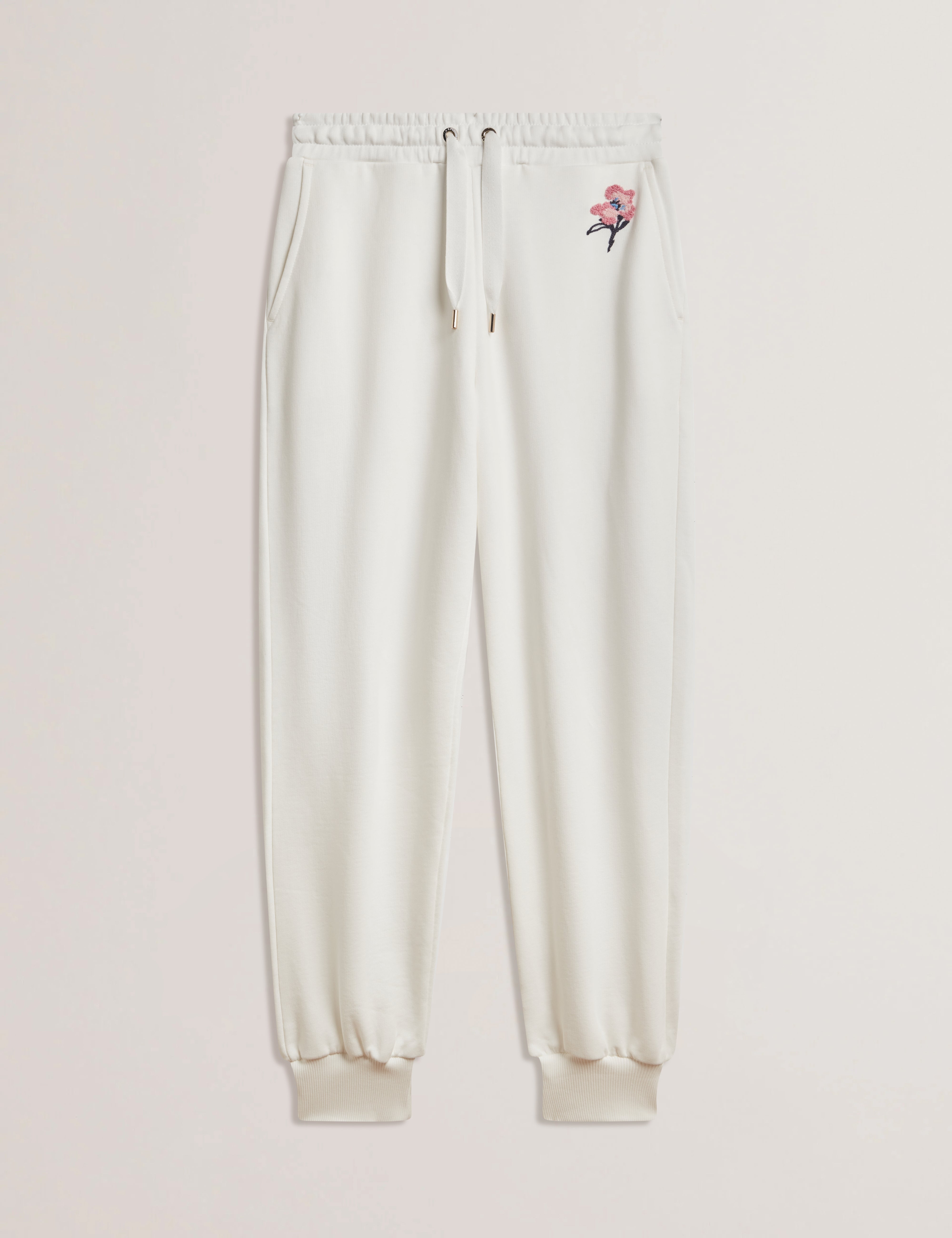 Camier Cuffed Tie Waist Jogger Ivory