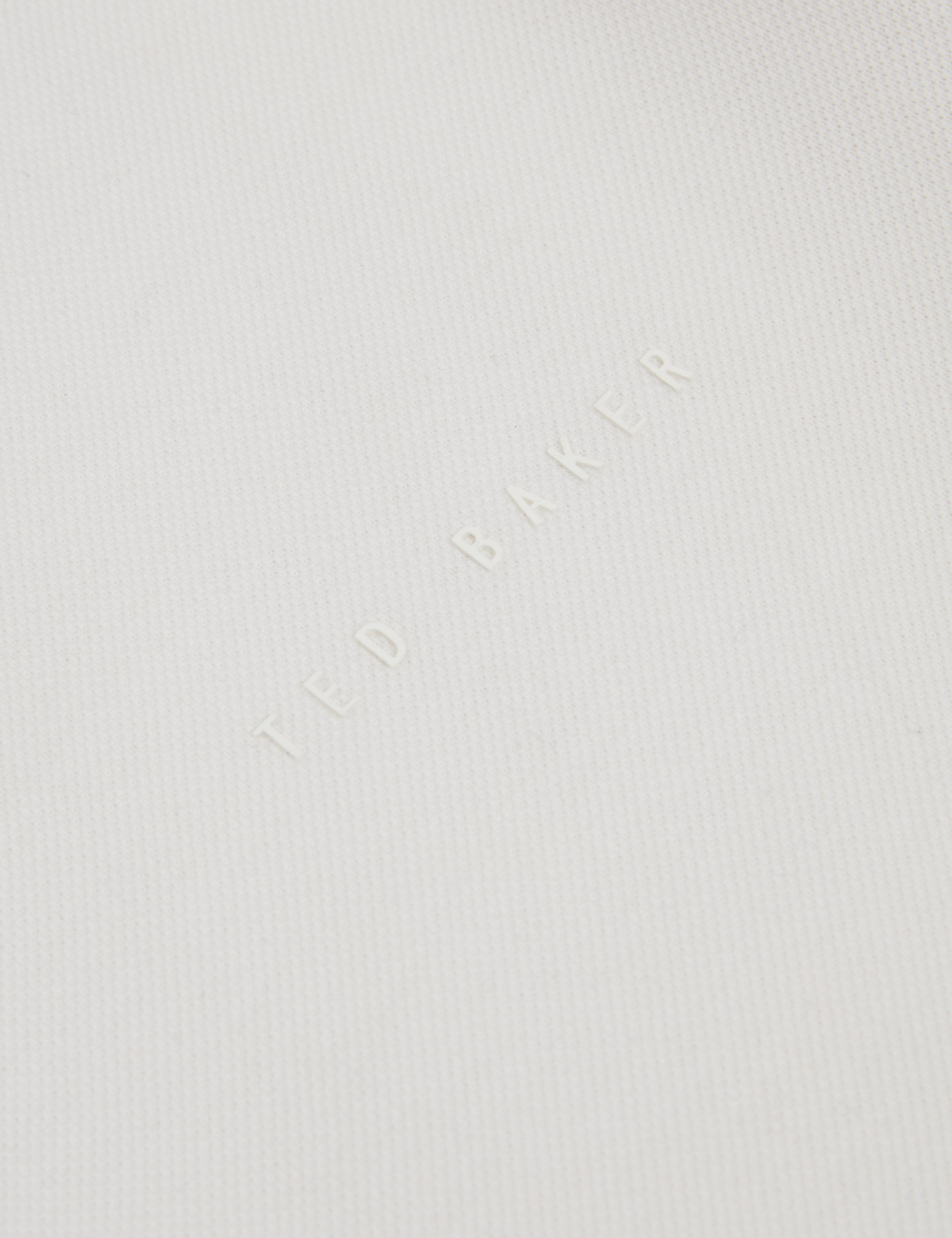 Cyrile Branded Honeycomb Trim Ss Polo White