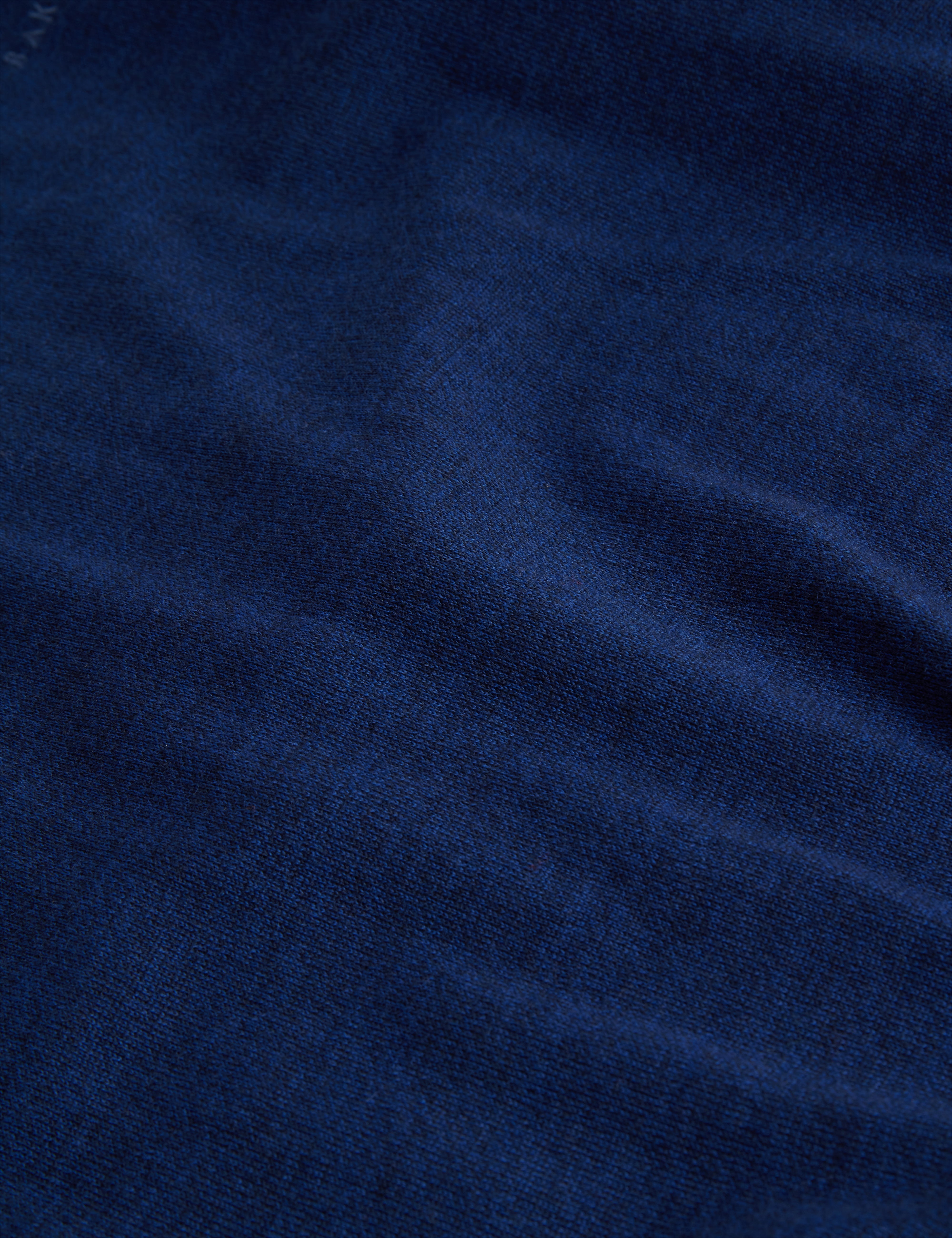 Laurnce Branded Merino Crew Neck Jumper Navy