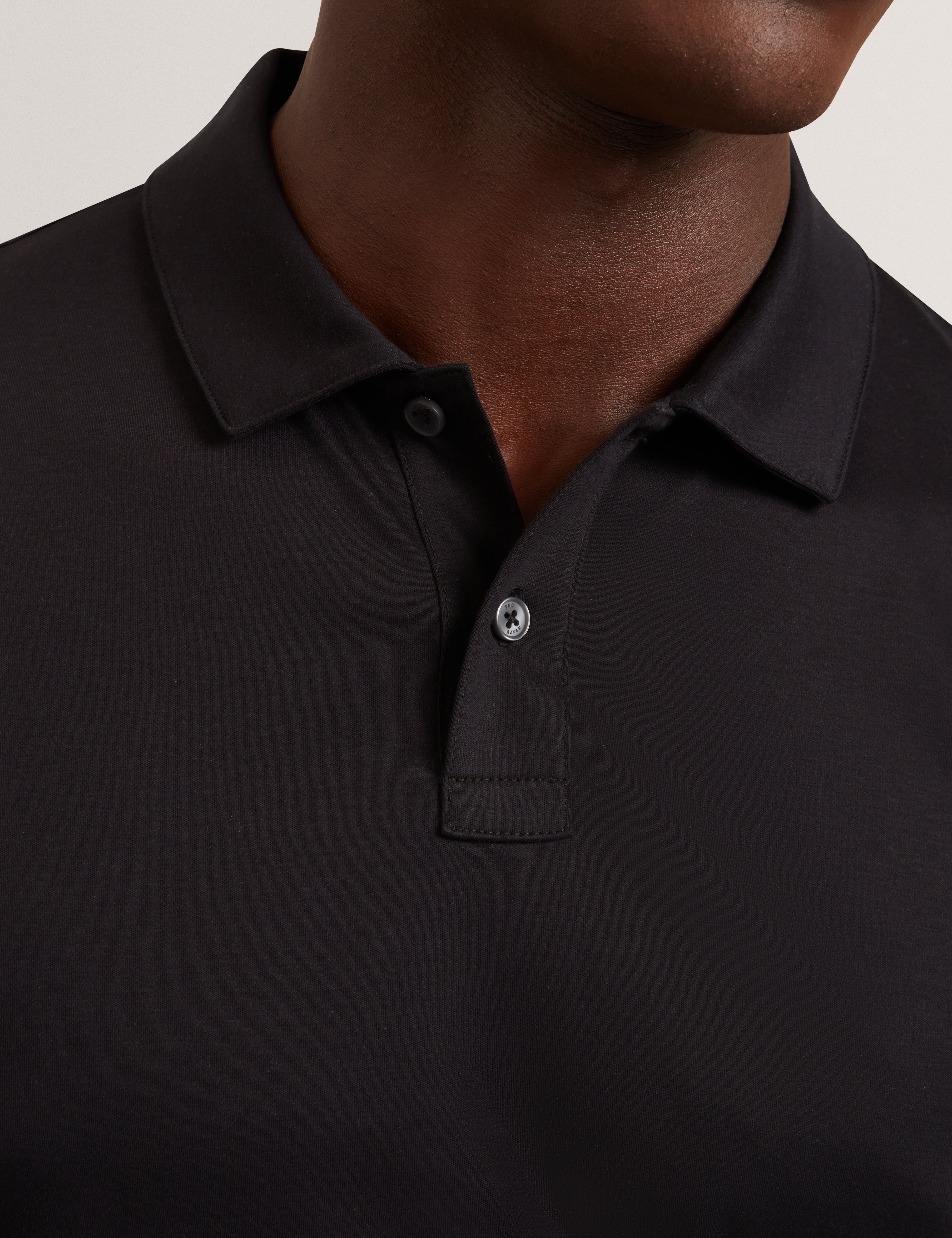 Connall Ss Regular Soft Touch Polo Black