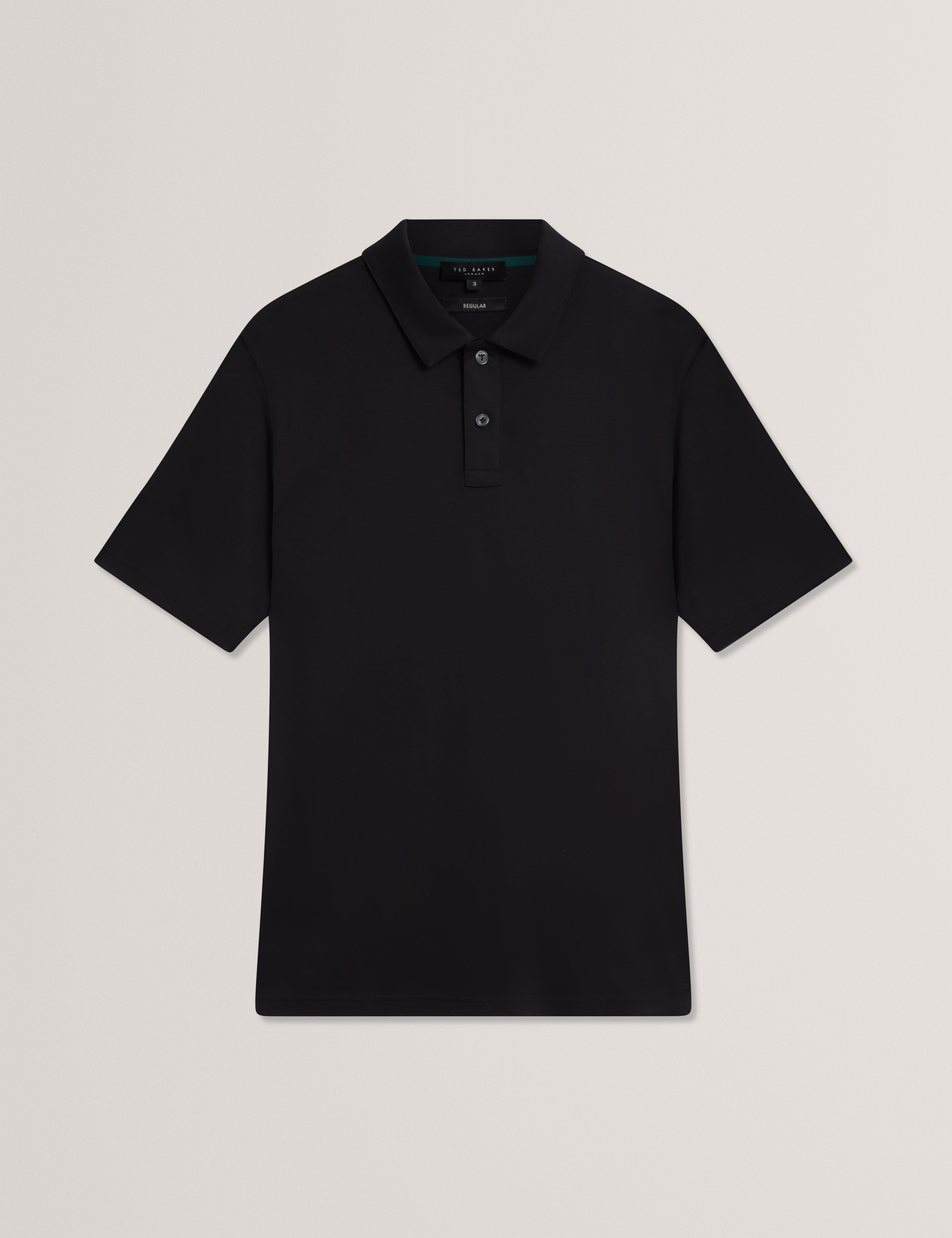 Connall Ss Regular Soft Touch Polo Black