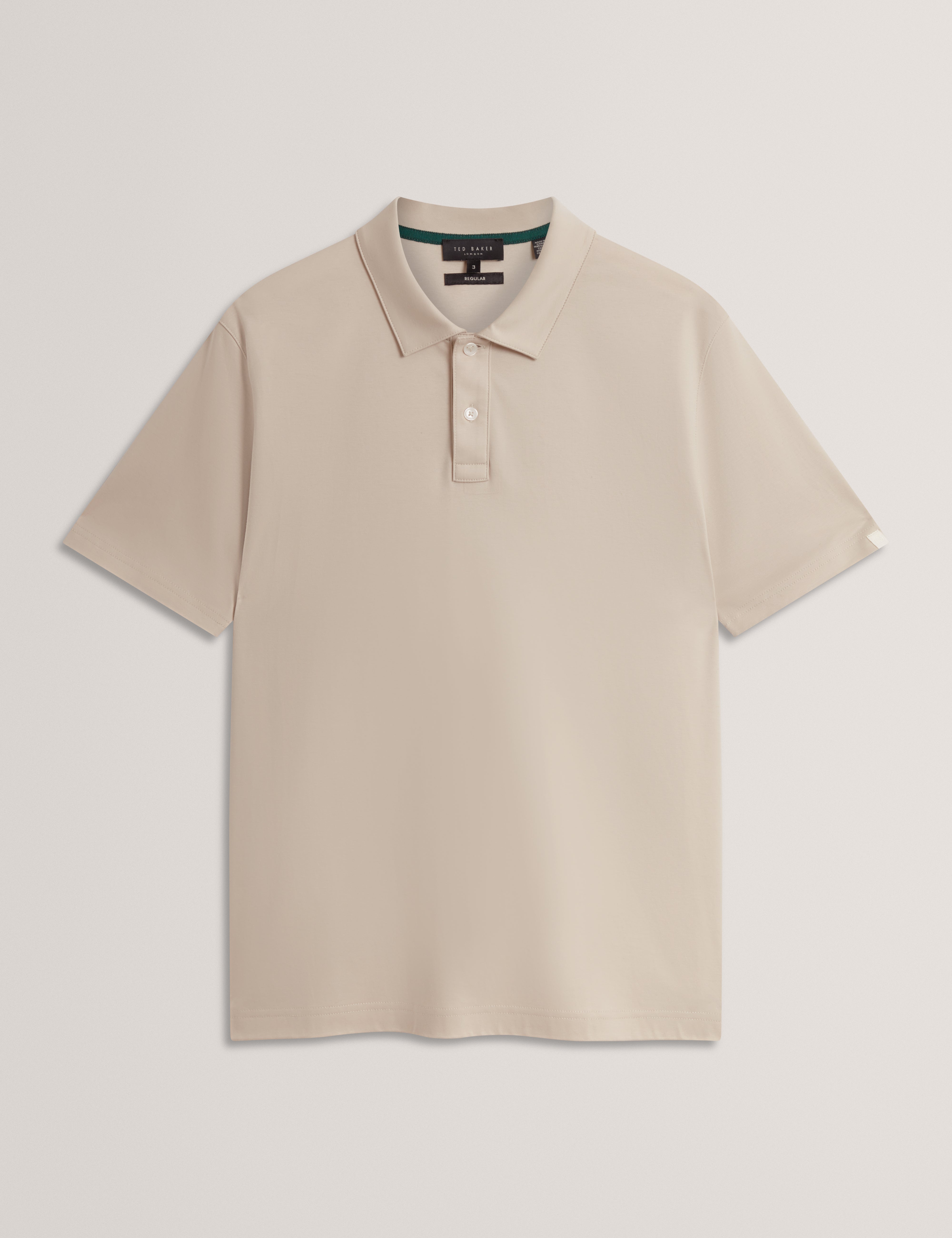 Connall Ss Regular Soft Touch Polo Lt-Grey