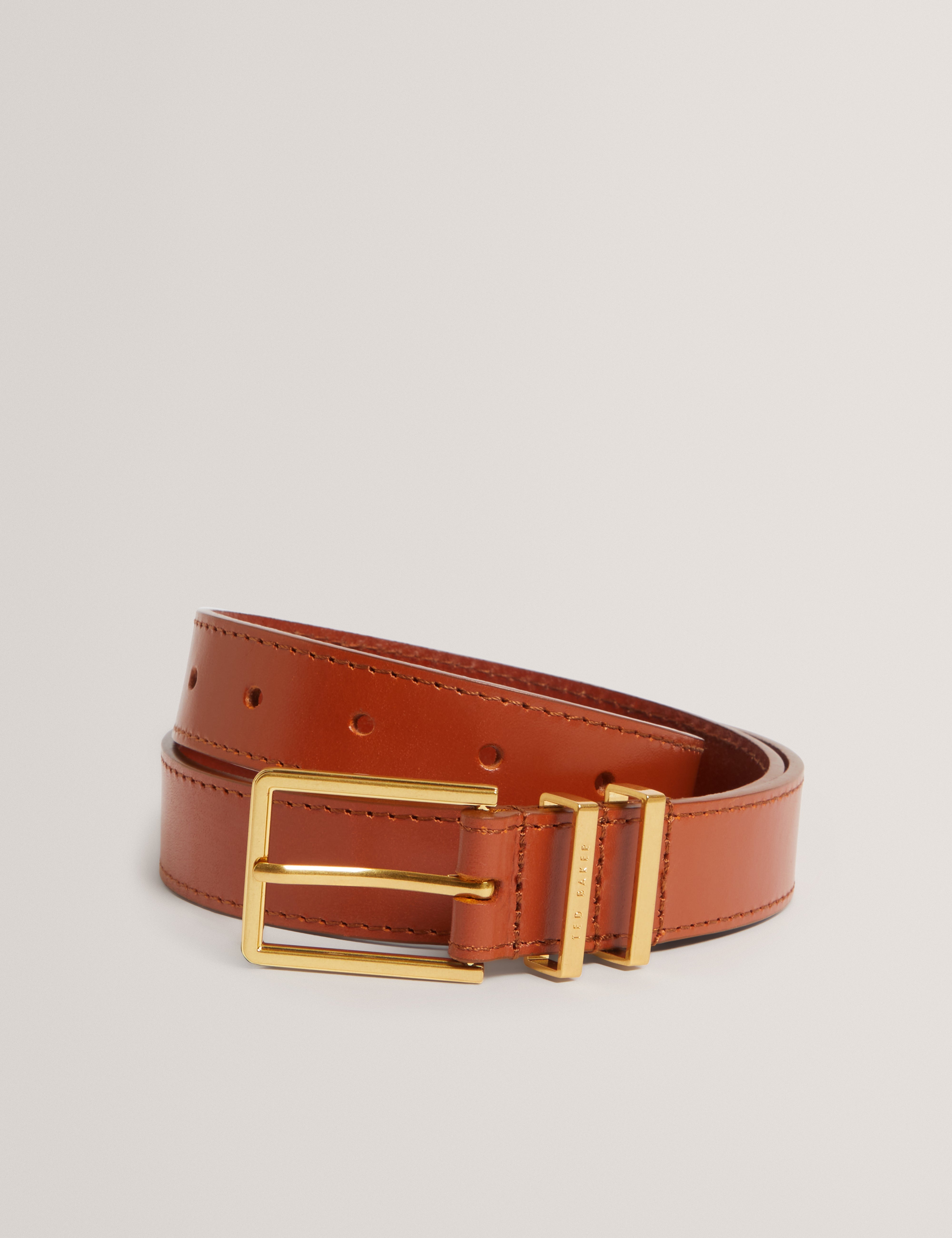 Taleigh Leather Belt Tan