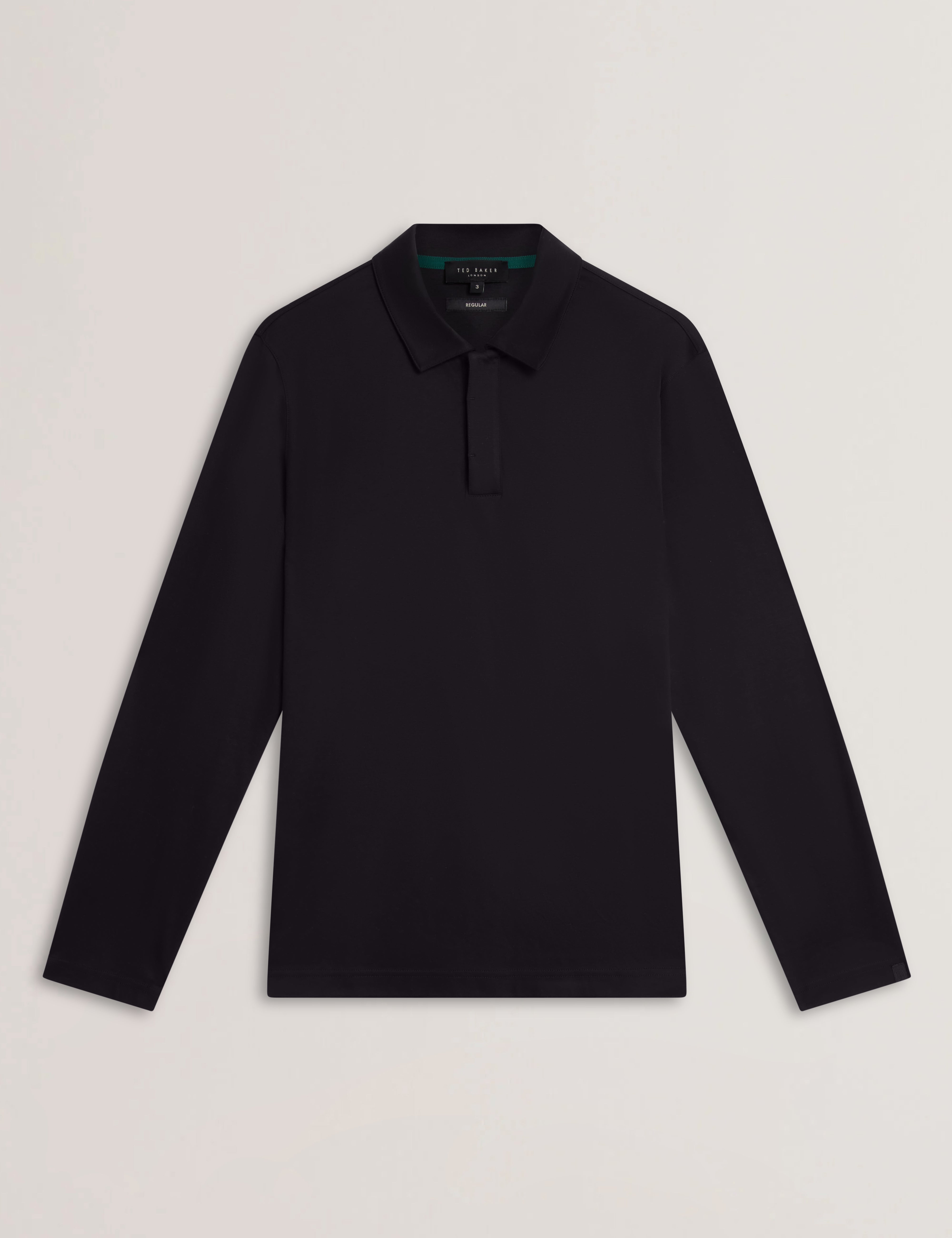 Ignac Ls Regular Soft Touch Polo Black