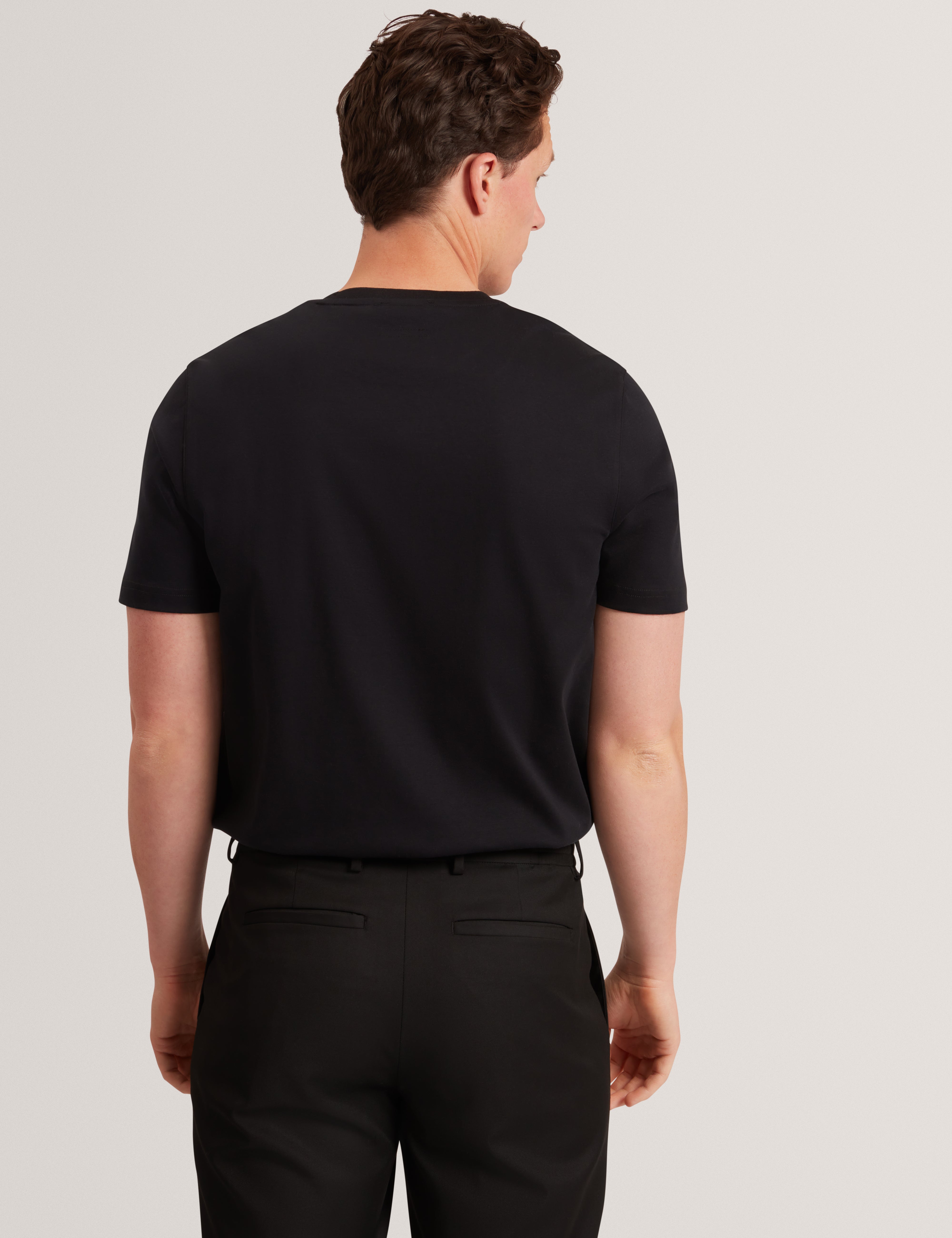 Konrrad Ss Regular Soft Touch T-Shirt Black