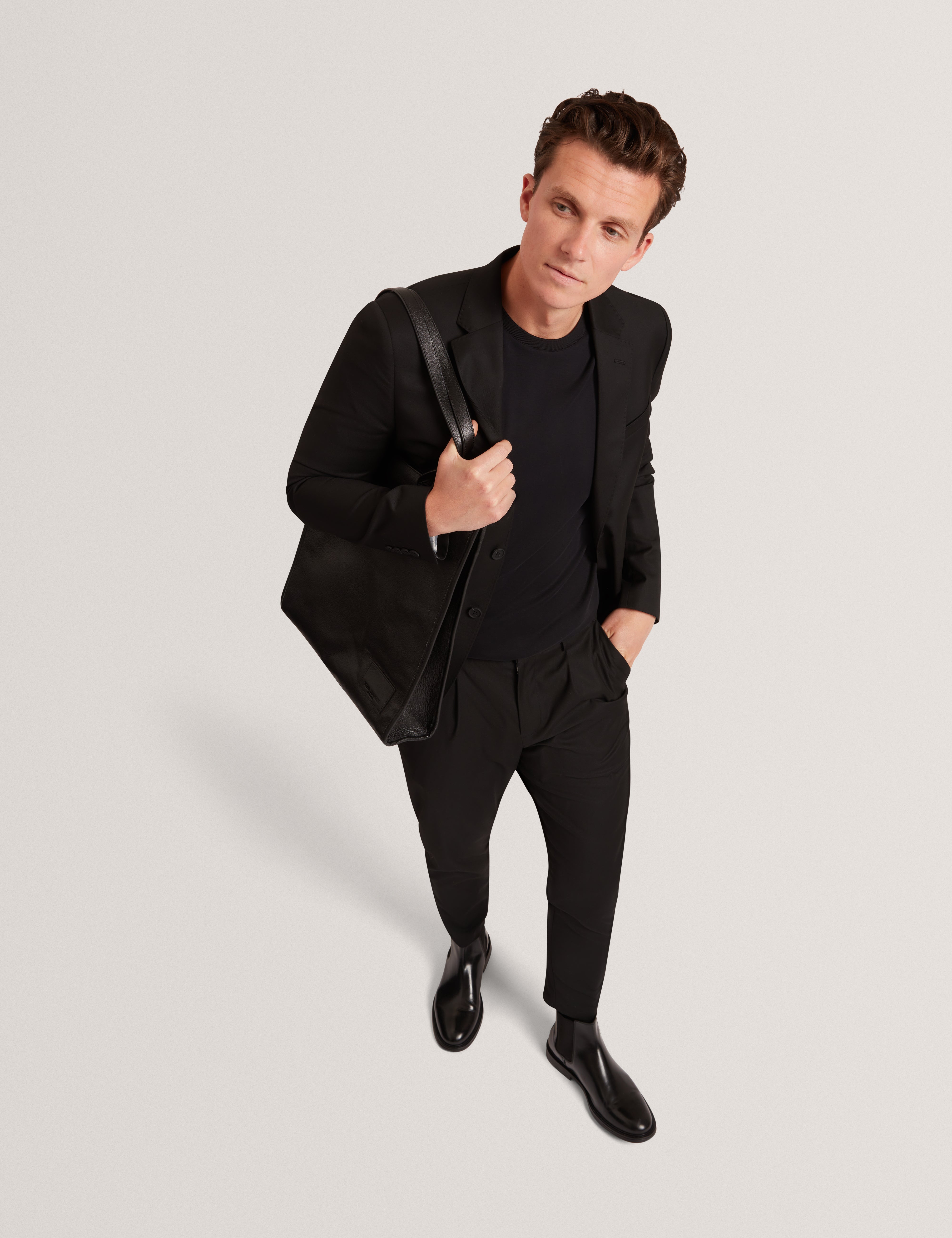 Konrrad Ss Regular Soft Touch T-Shirt Black