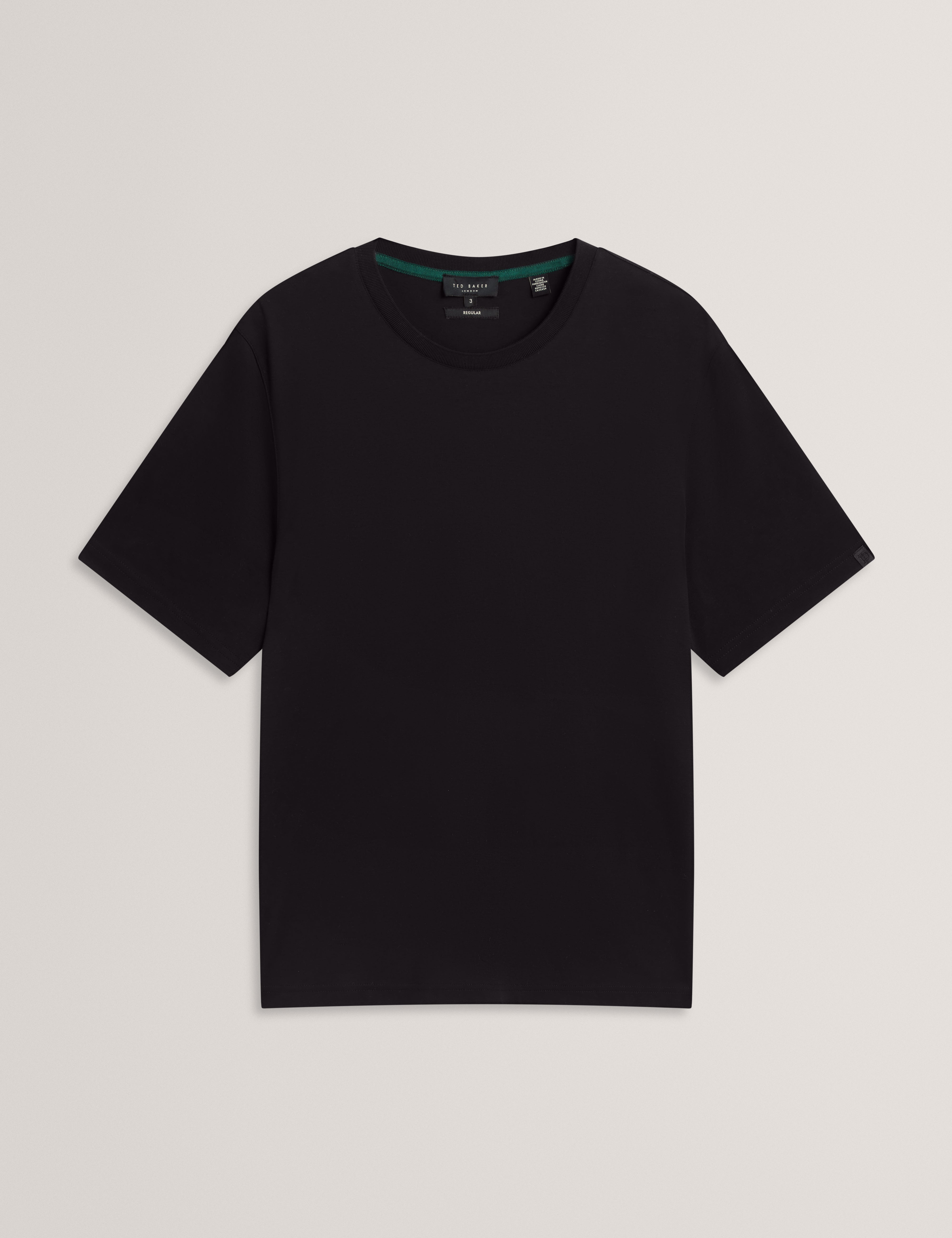 Konrrad Ss Regular Soft Touch T-Shirt Black
