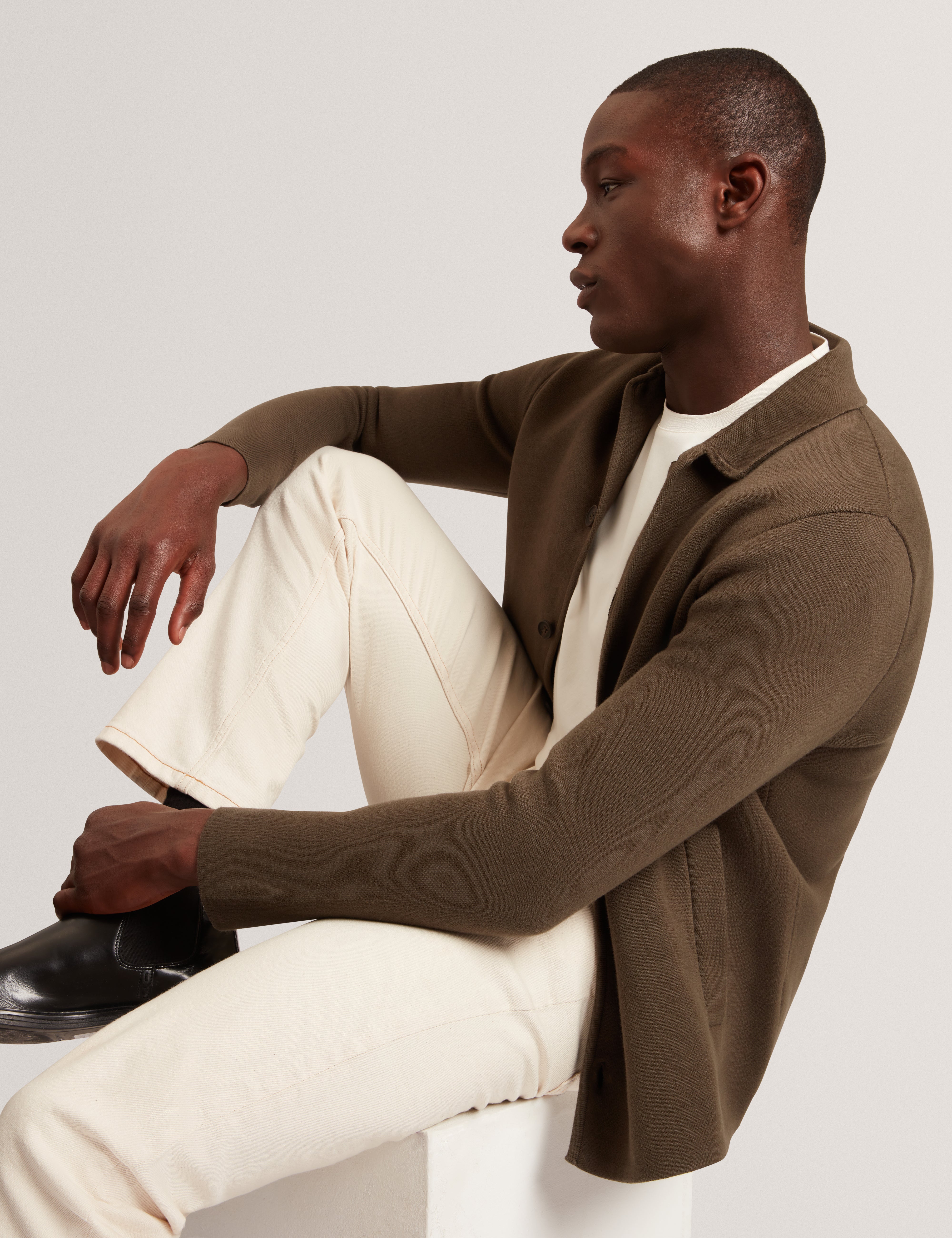 Konrrad Short Sleeve Regular Soft Touch T-Shirt White