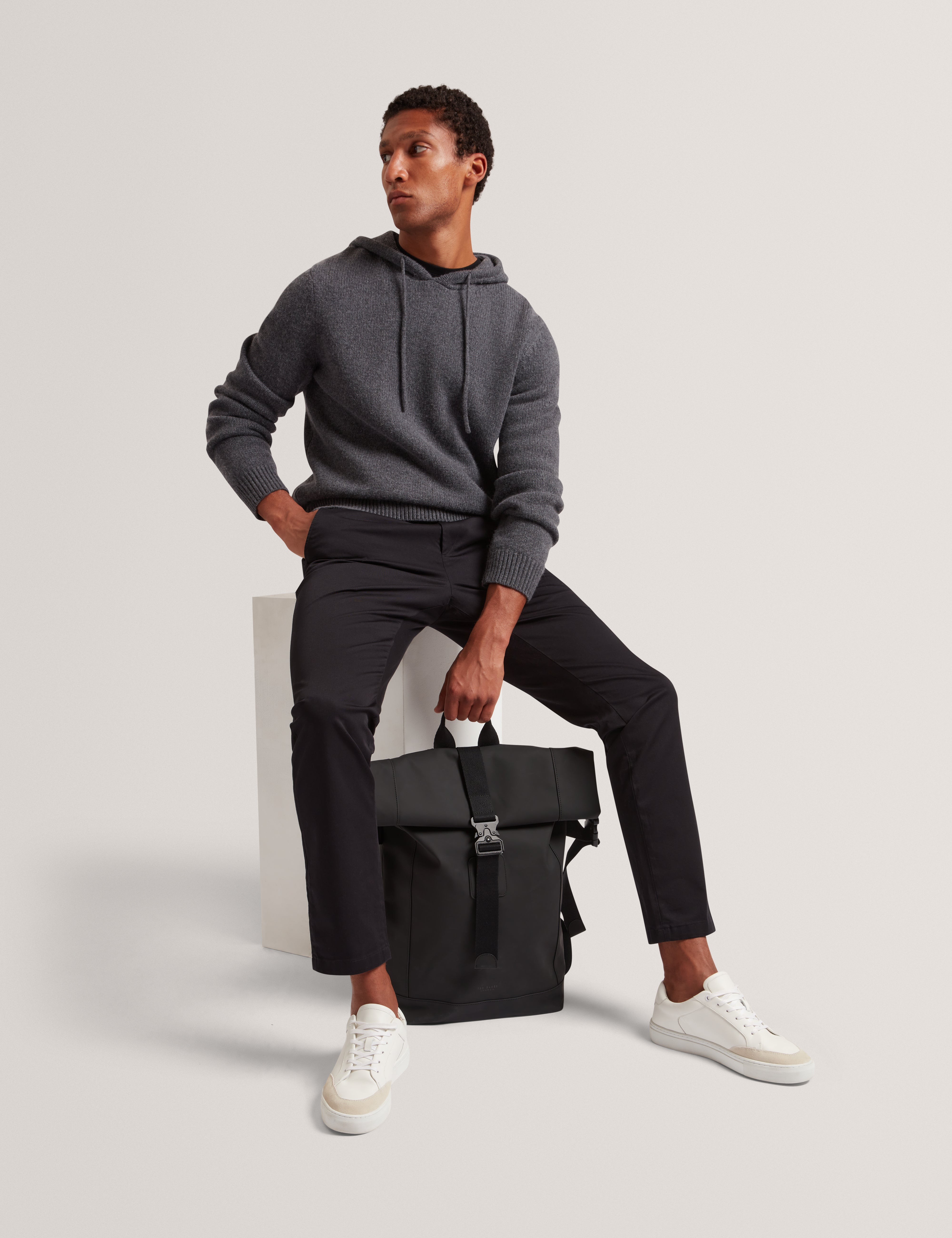 Rivers Rubberised Pu Backpack Black