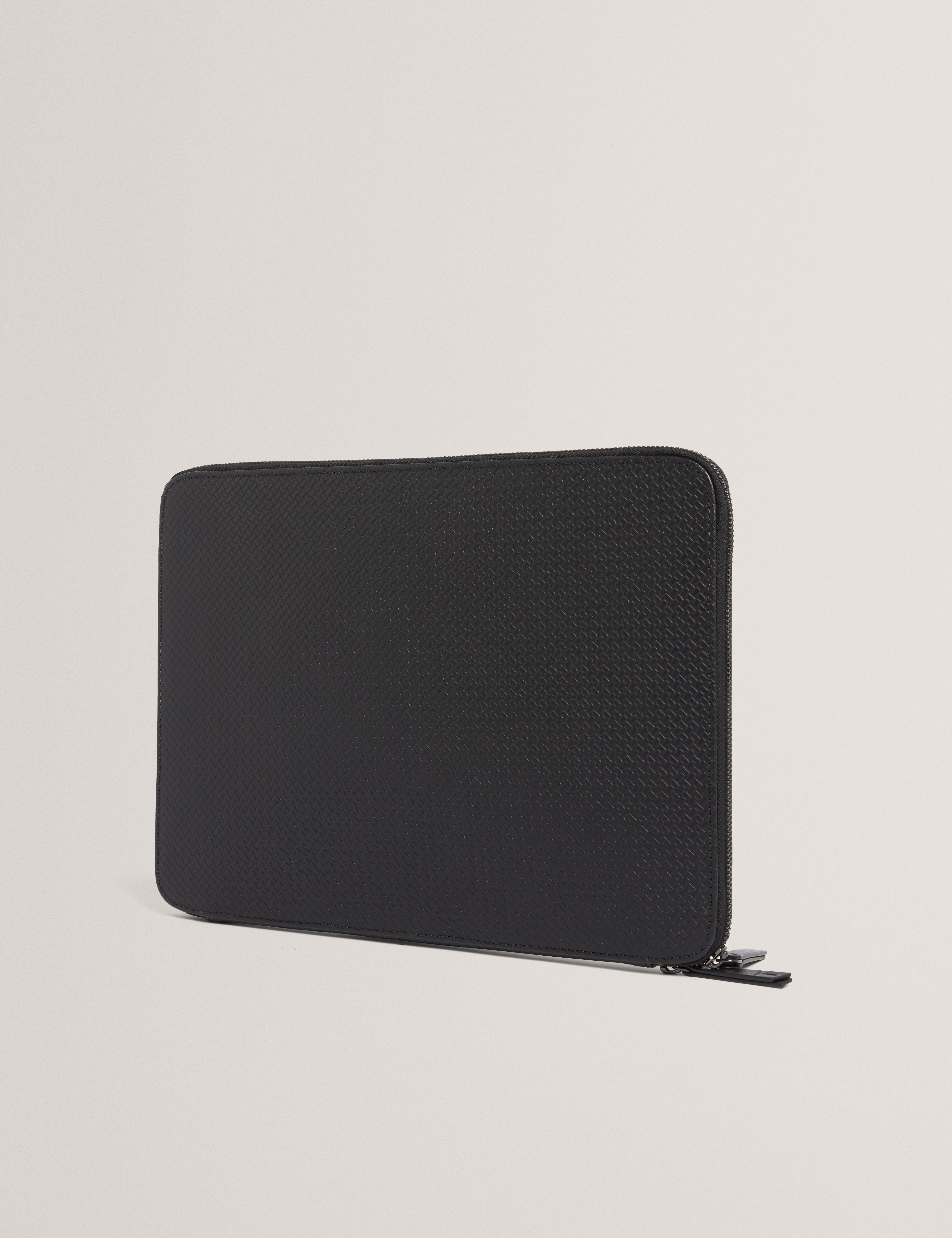 Warenn Printed Weave 13 Inch Laptop Case Black
