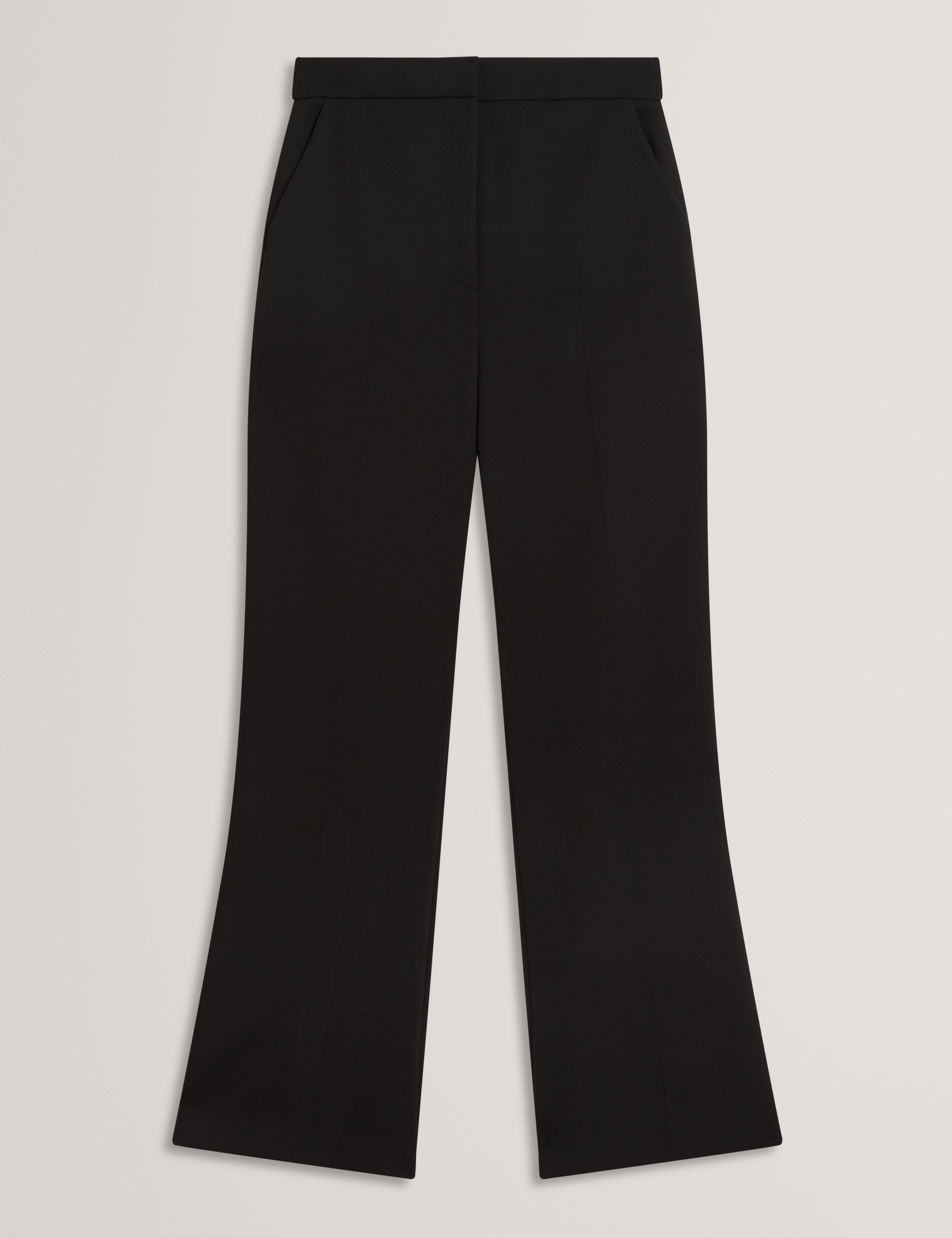 Valeet Tailored Kick Flare Trouser Black