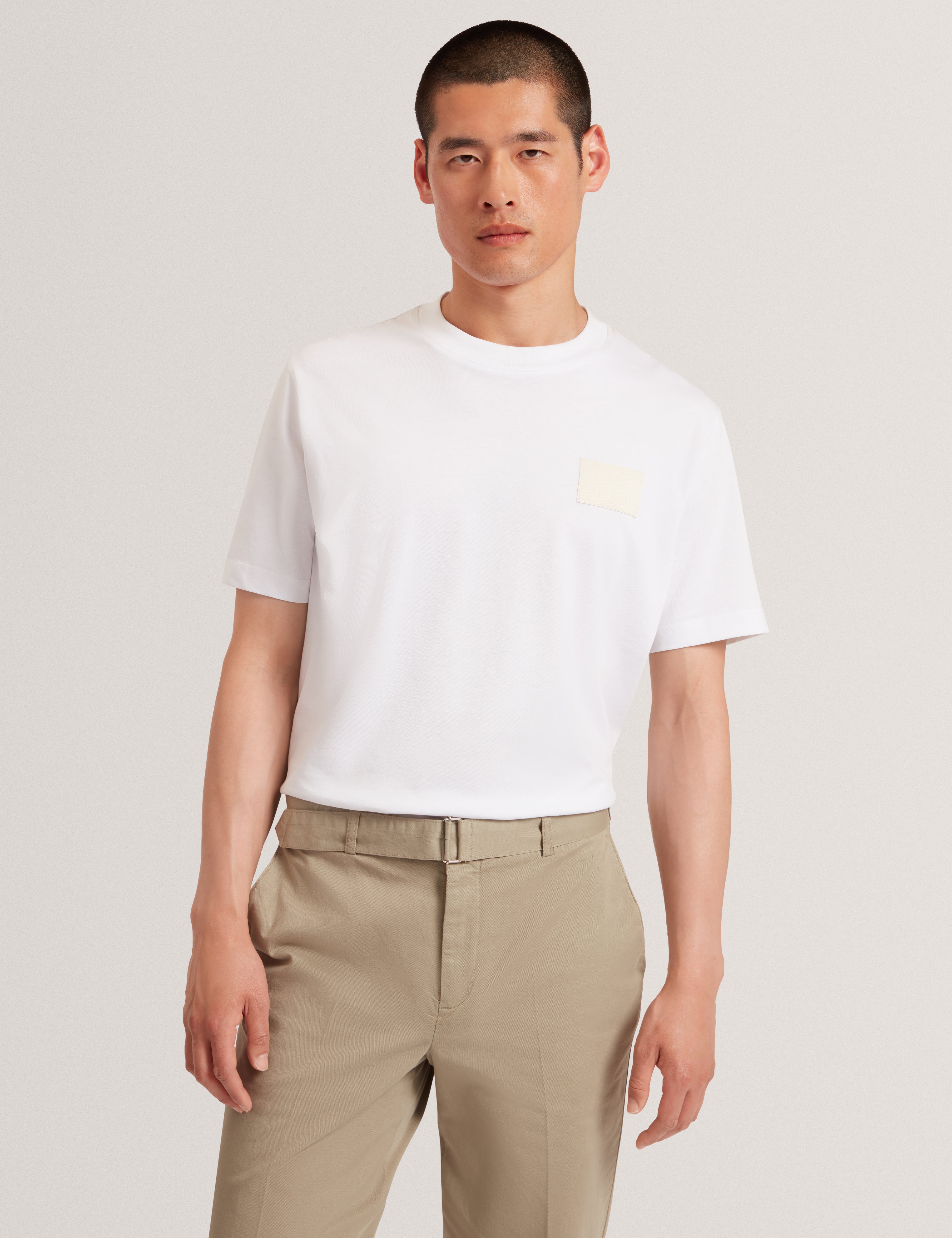 Lucka Tb Branded Heavy Weight T-Shirt White
