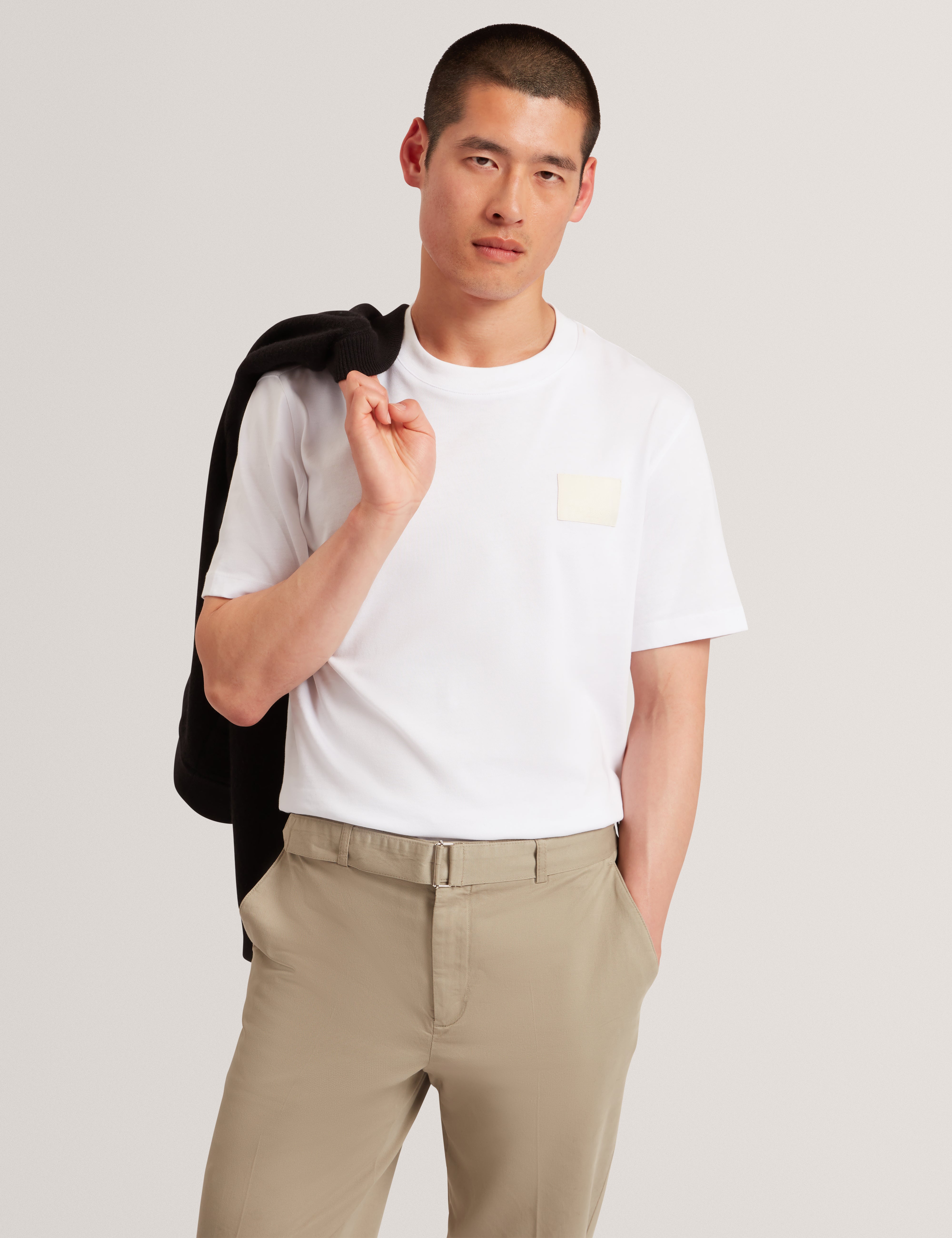 Lucka Tb Branded Heavy Weight T-Shirt White