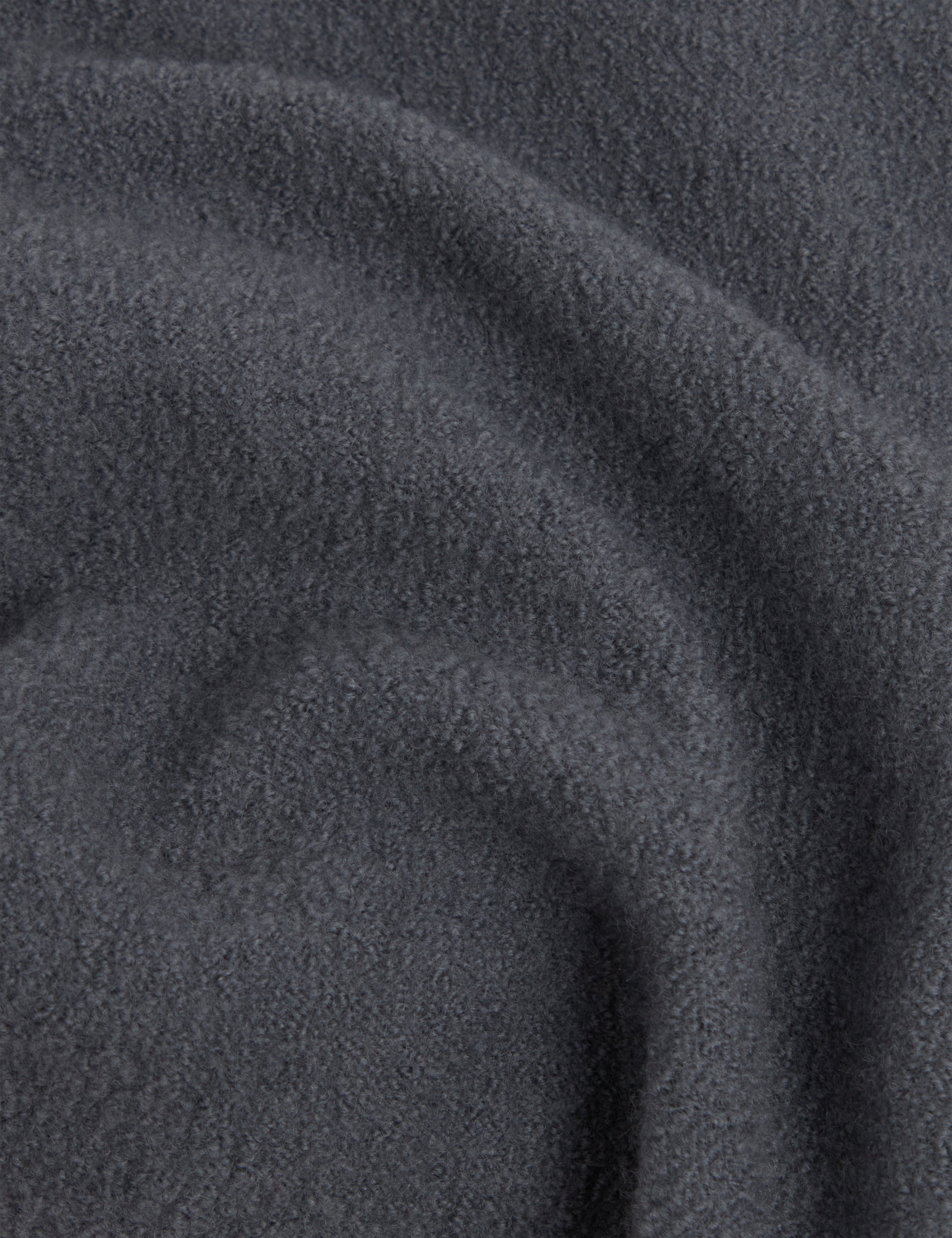 Mortimr Boucle Wool Bomber Jacket Dk-Grey