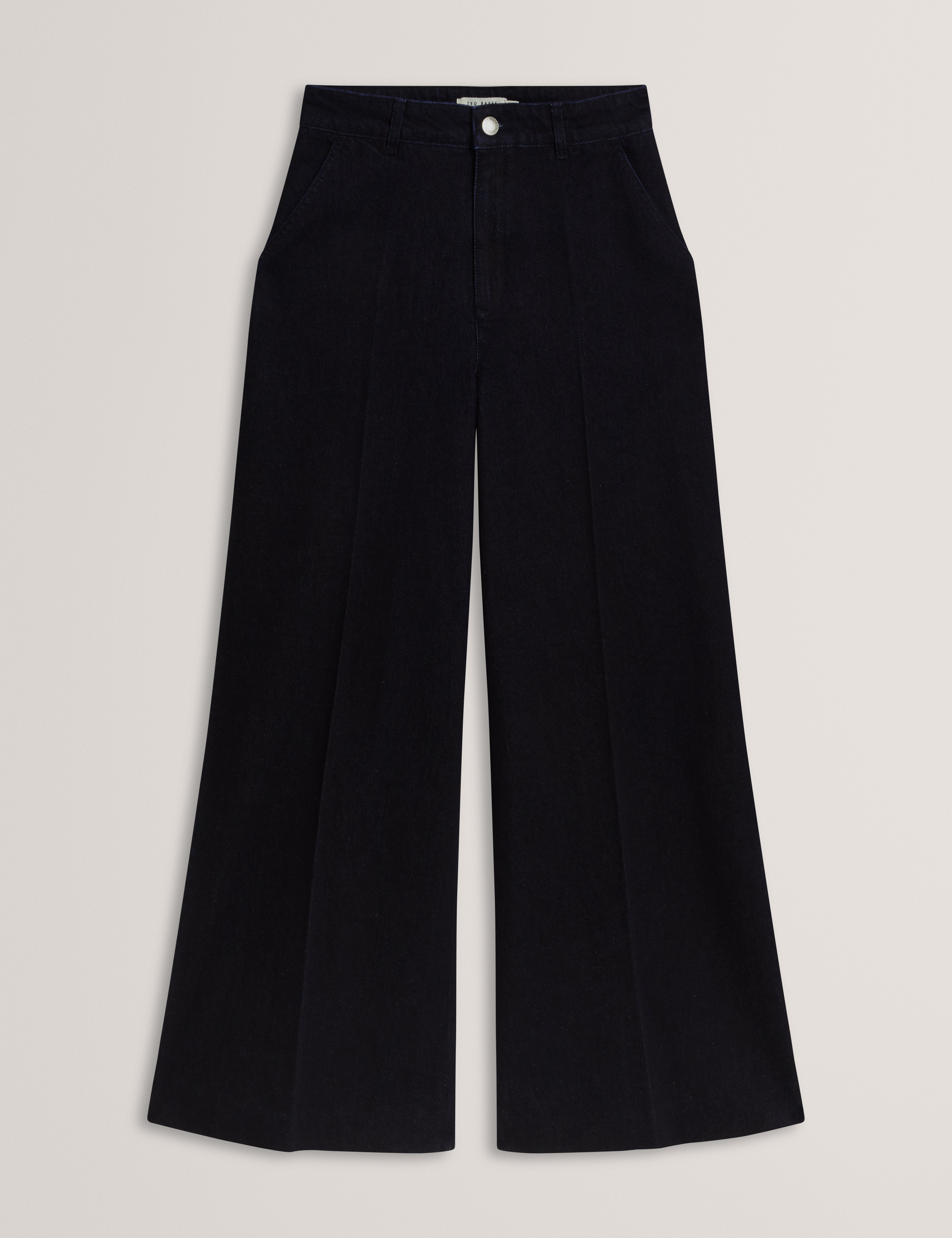 Eritha Wide Leg Jeans Rinse-Den