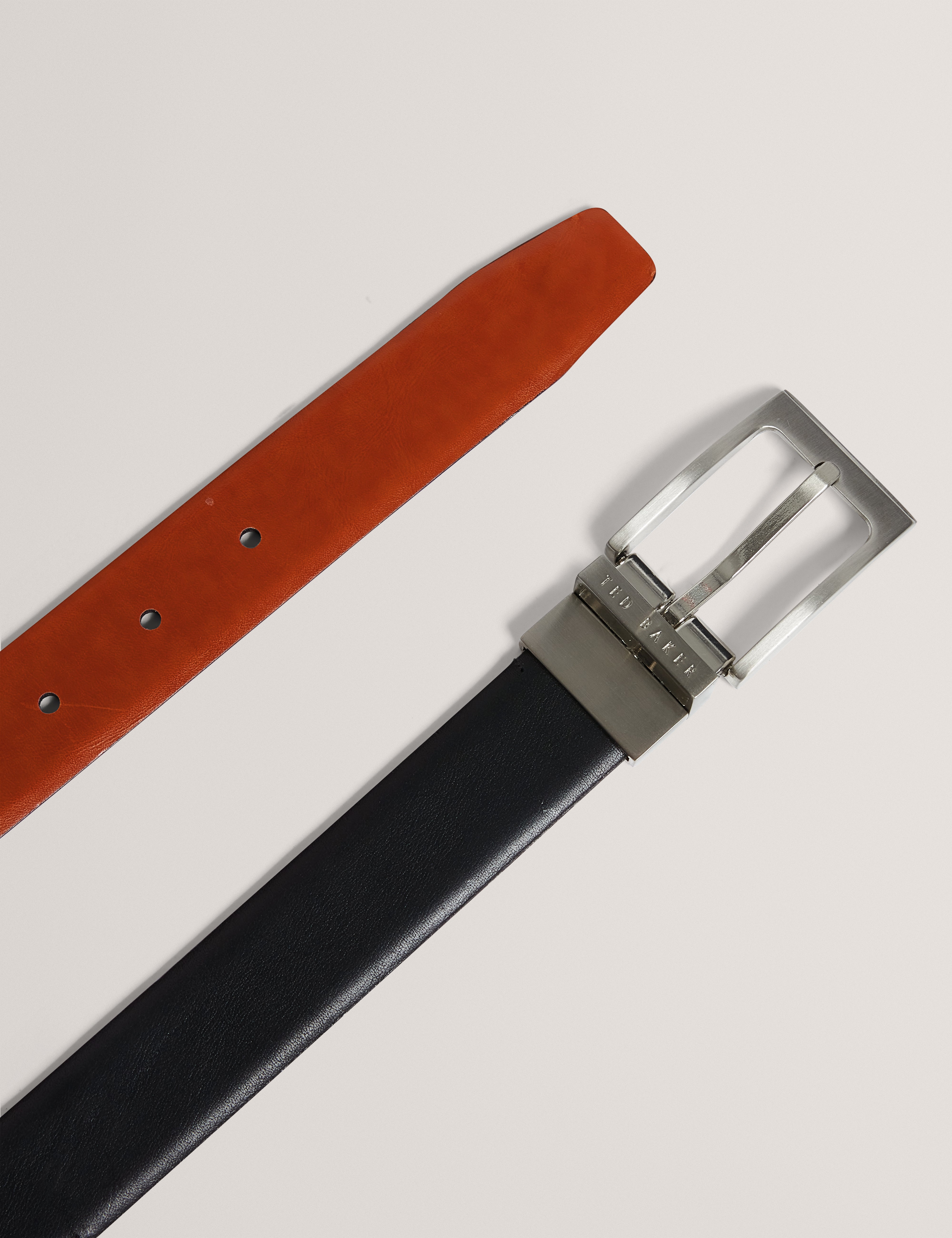 Karmer Reversible Leather Blt Black