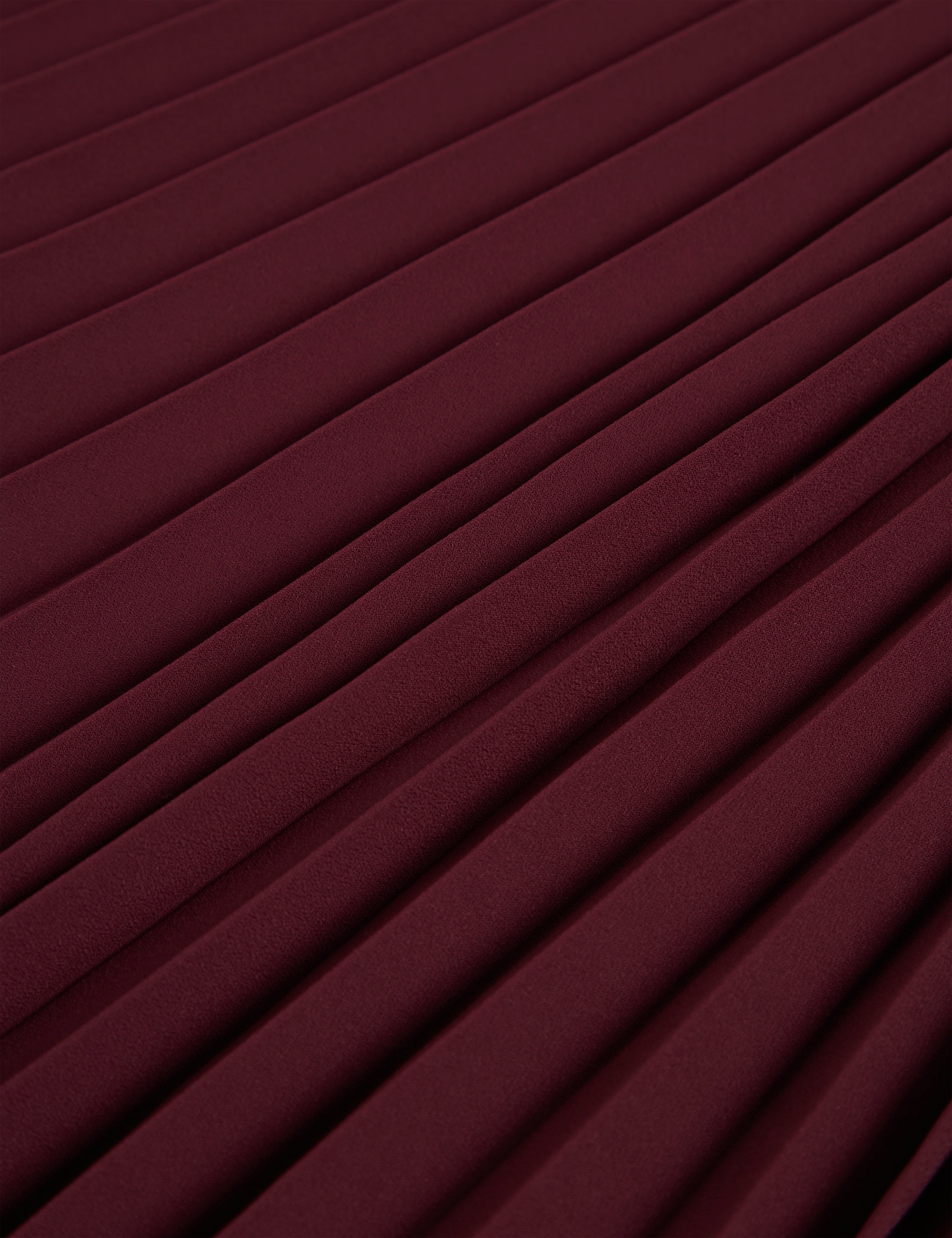 Haryx Pleated Wide Leg Trouser Oxblood