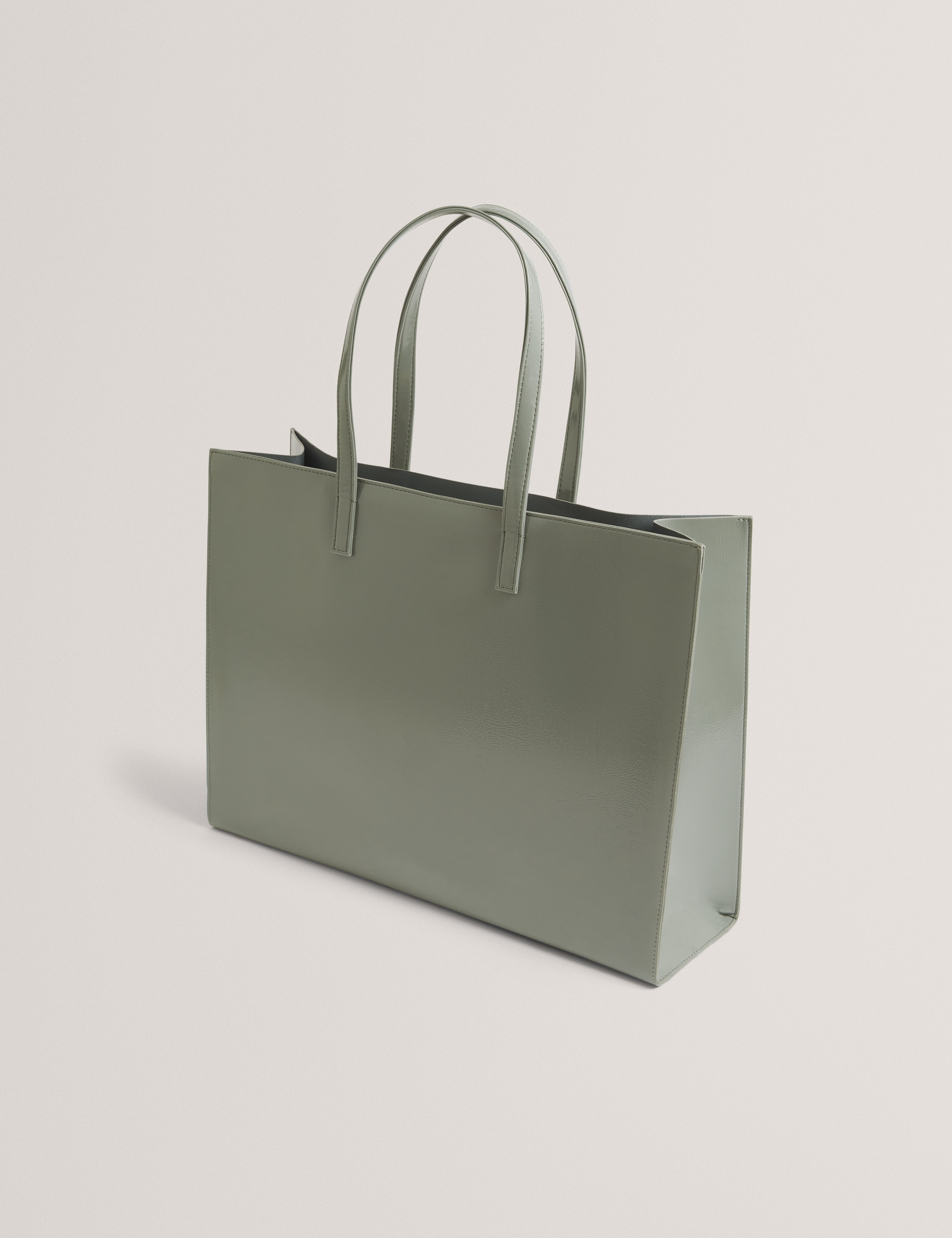 Crikon Crinkle Ew Icon Tote Bag Grey
