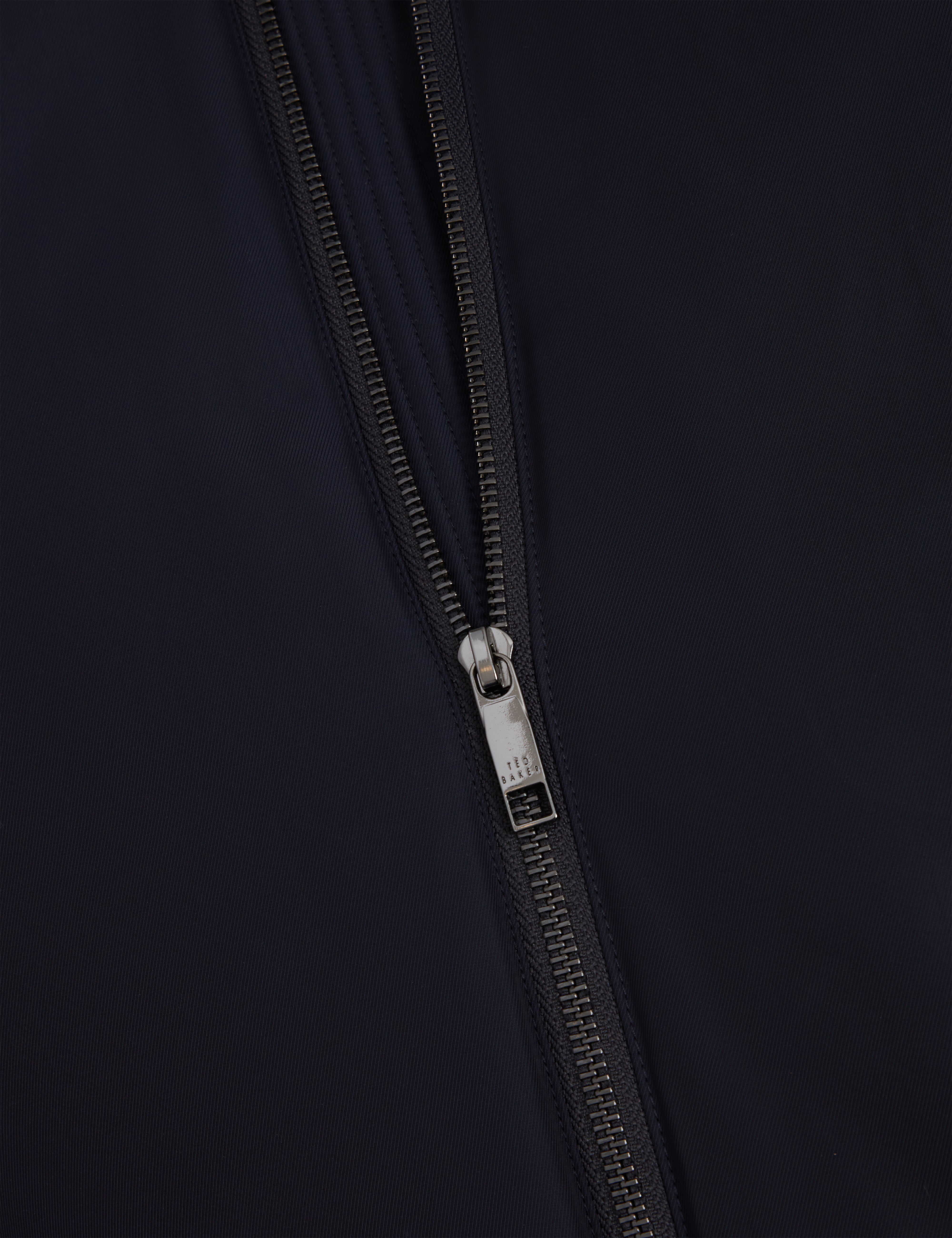 Bombard Relaxed Fit Nylon Ma1 Bomber Jacket Navy