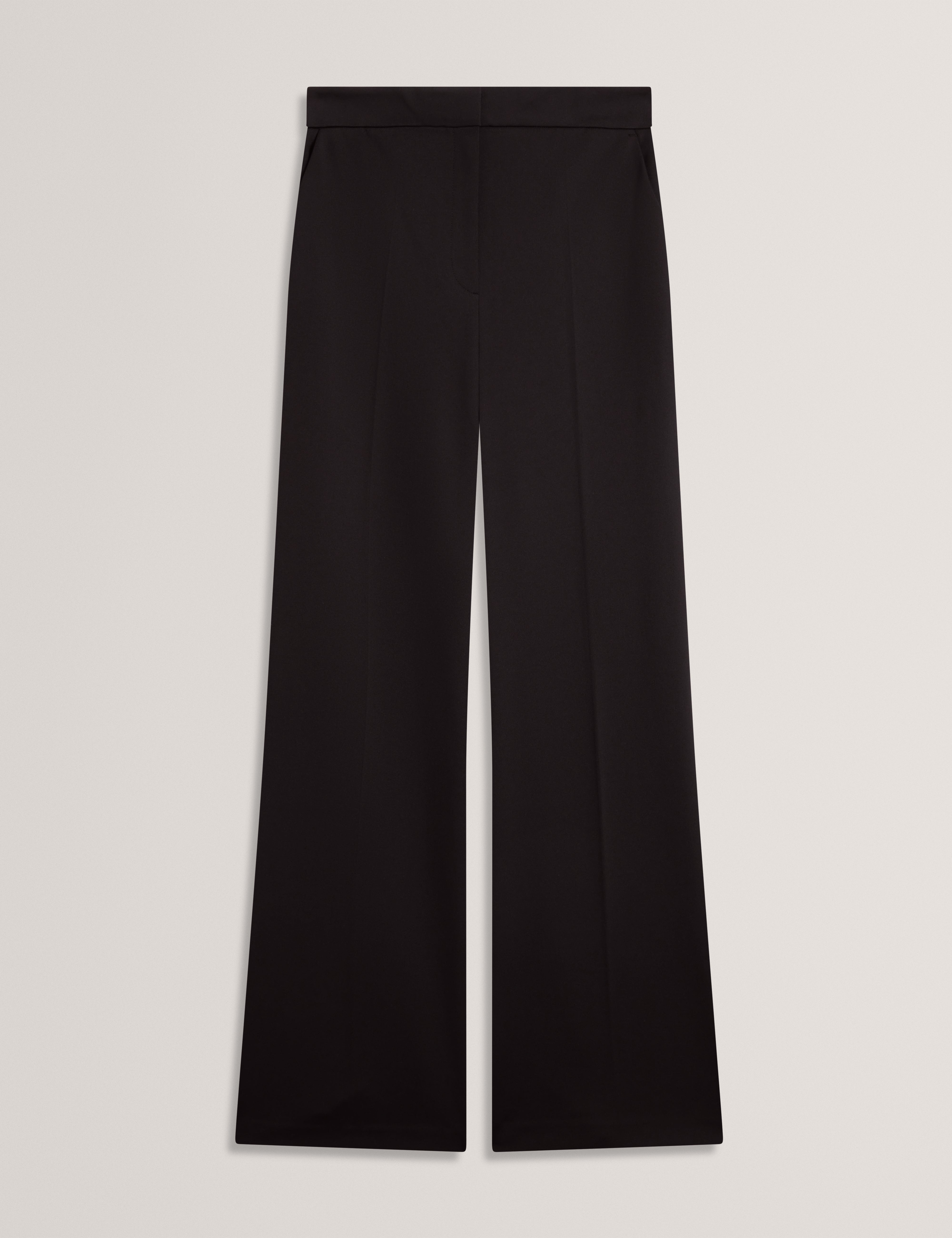 Indriv High Waisted Flare Trouser Black