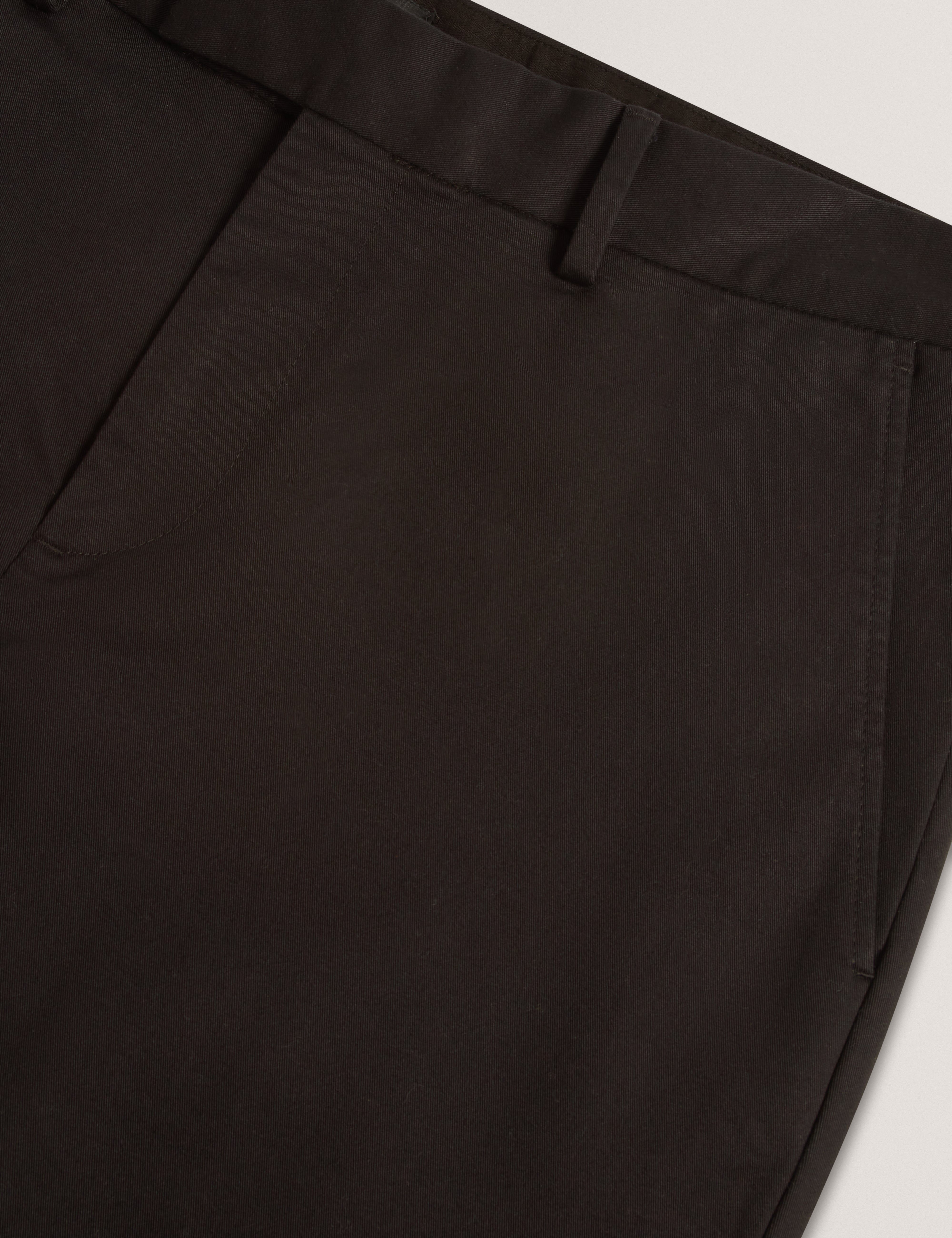 Howeton Slim Stretch Chino Black