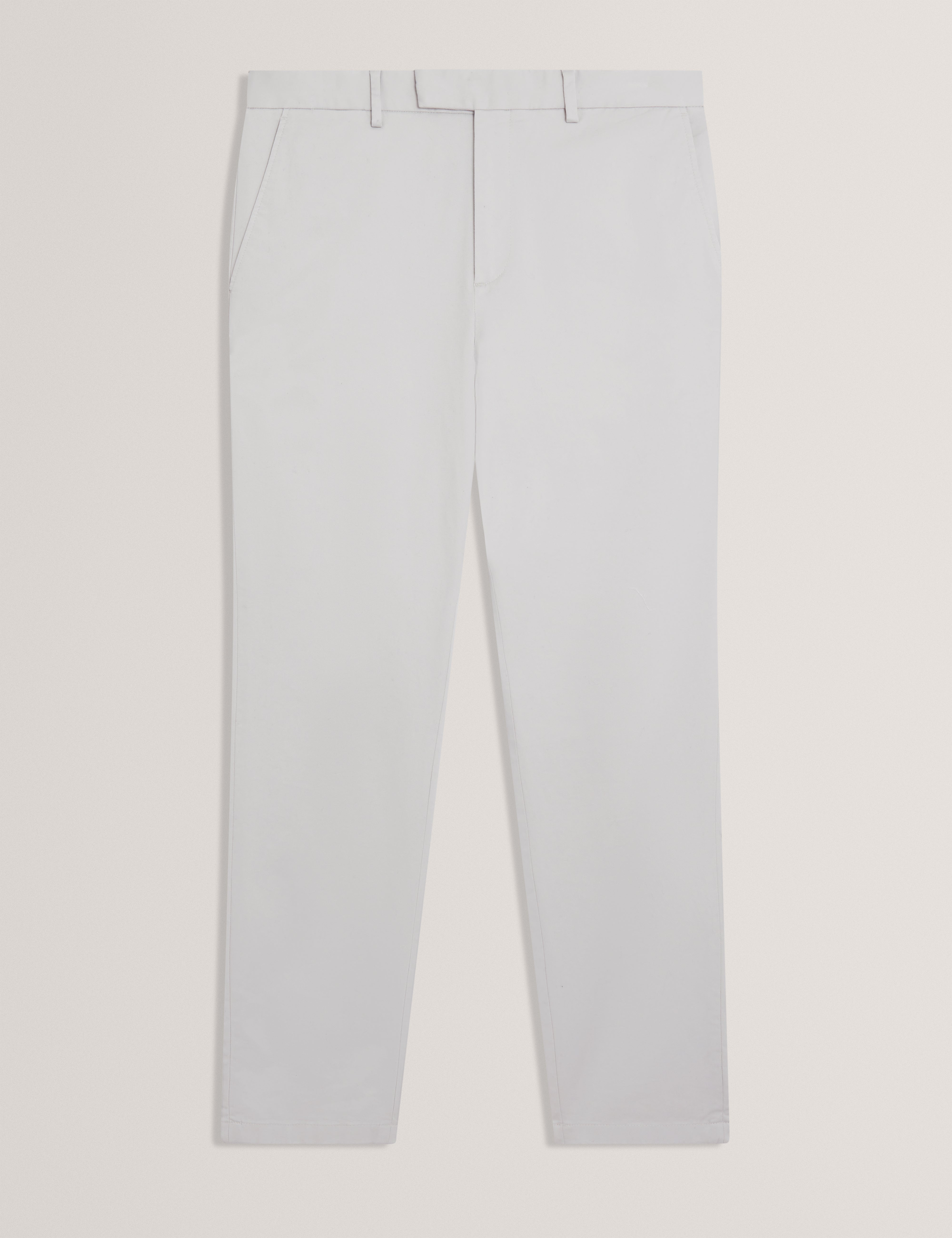 Howeton Slim Stretch Chino Lt-Grey