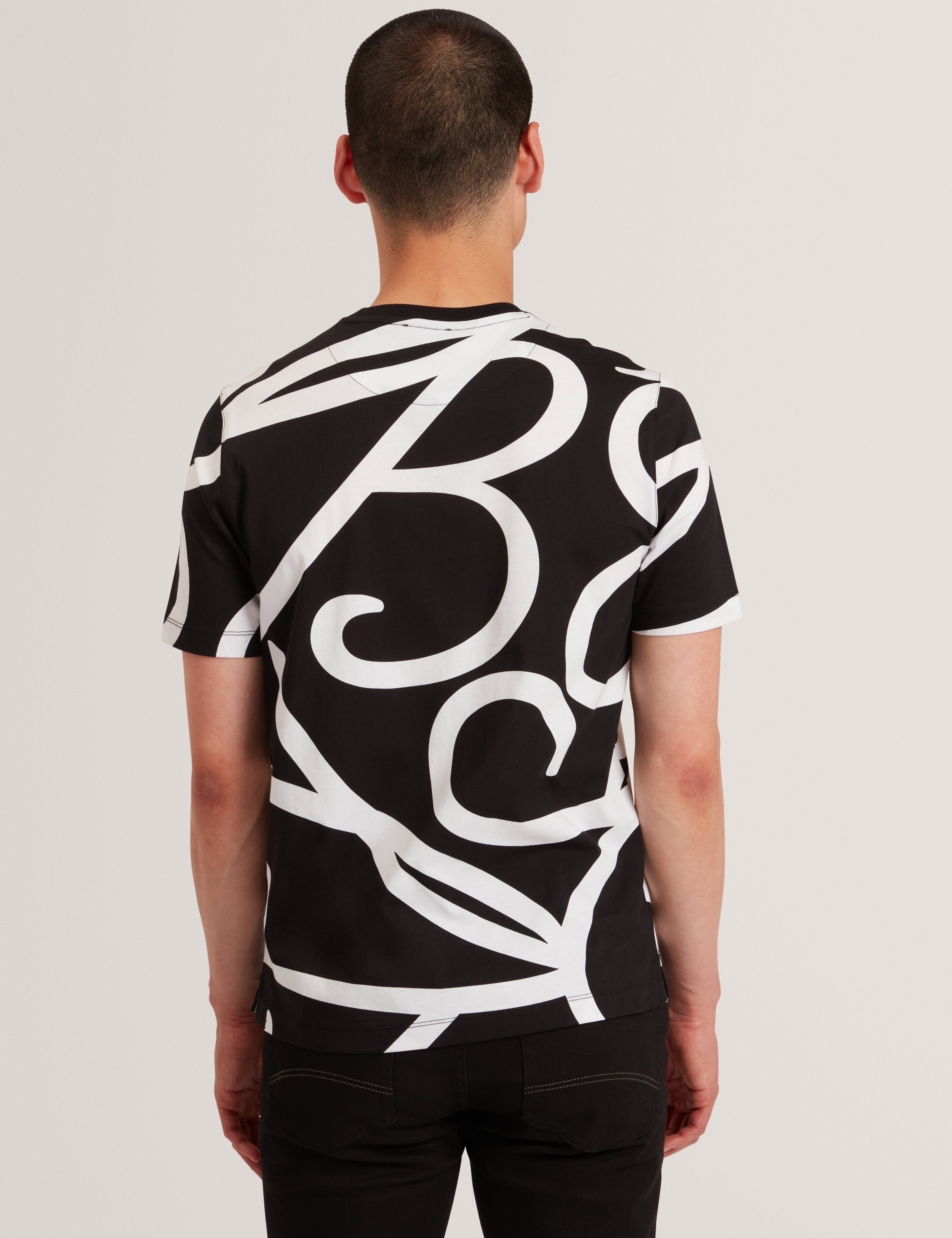 Armos Ss Tb Script T-Shirt Black