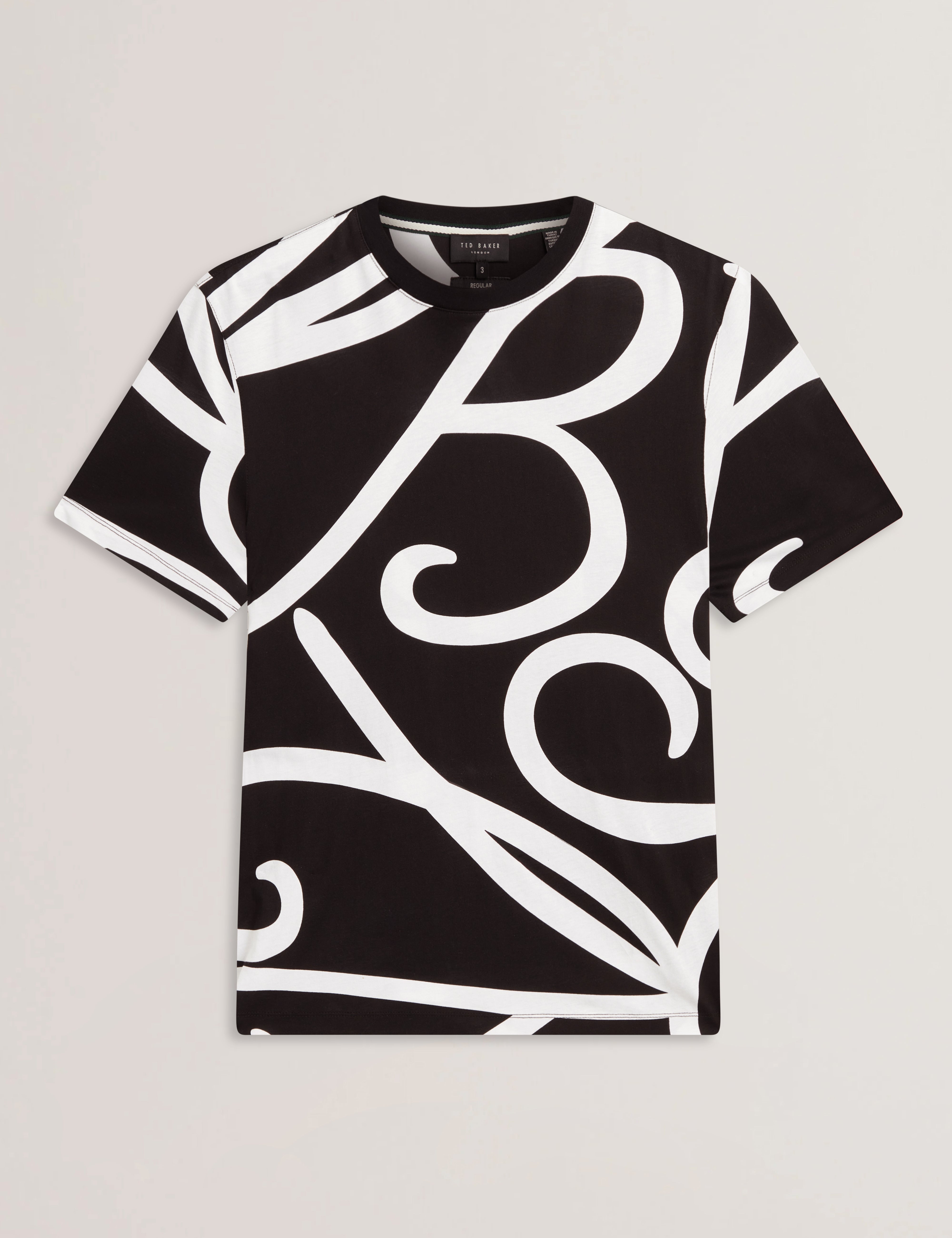 Armos Ss Tb Script T-Shirt Black