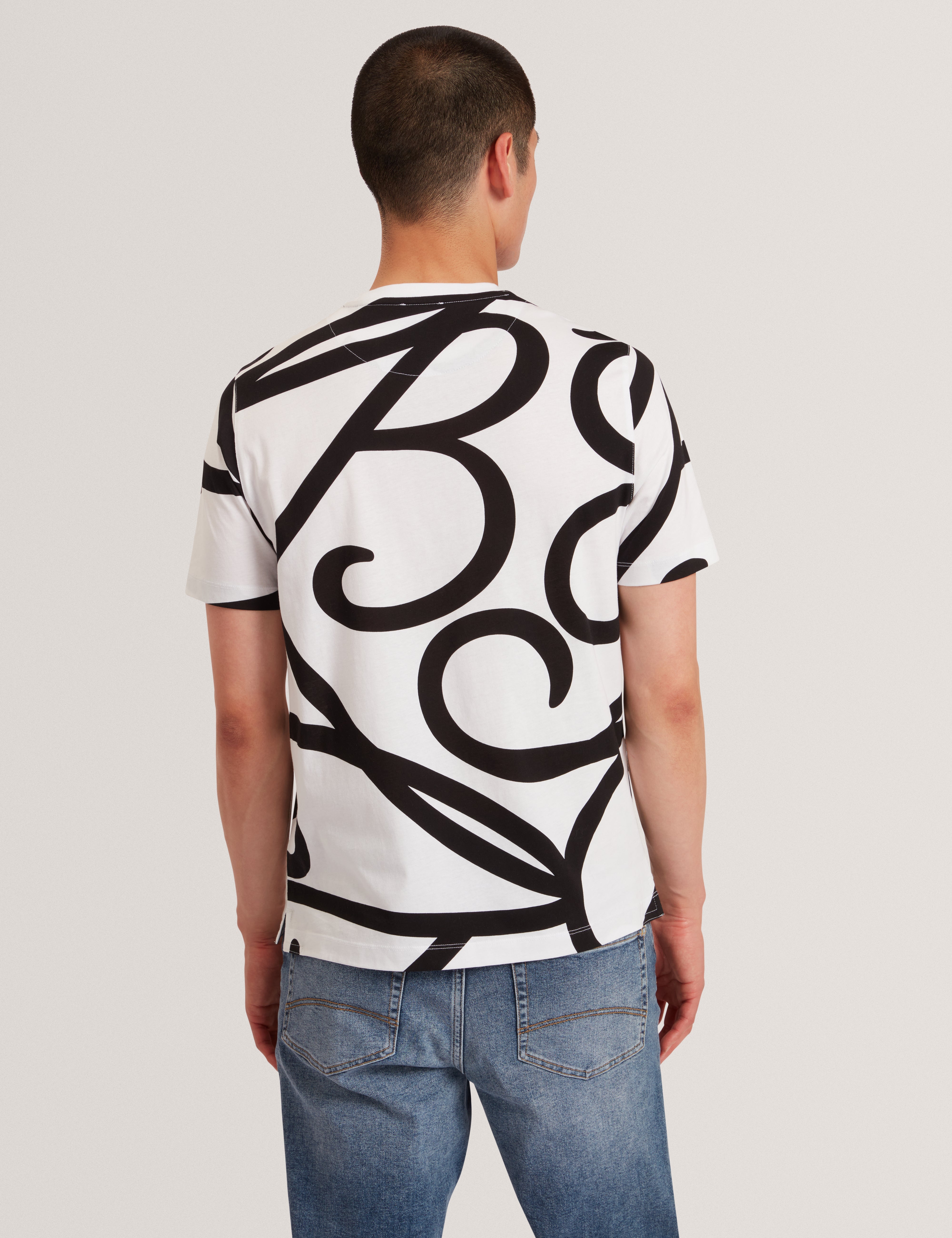 Armos Ss Tb Script T-Shirt White
