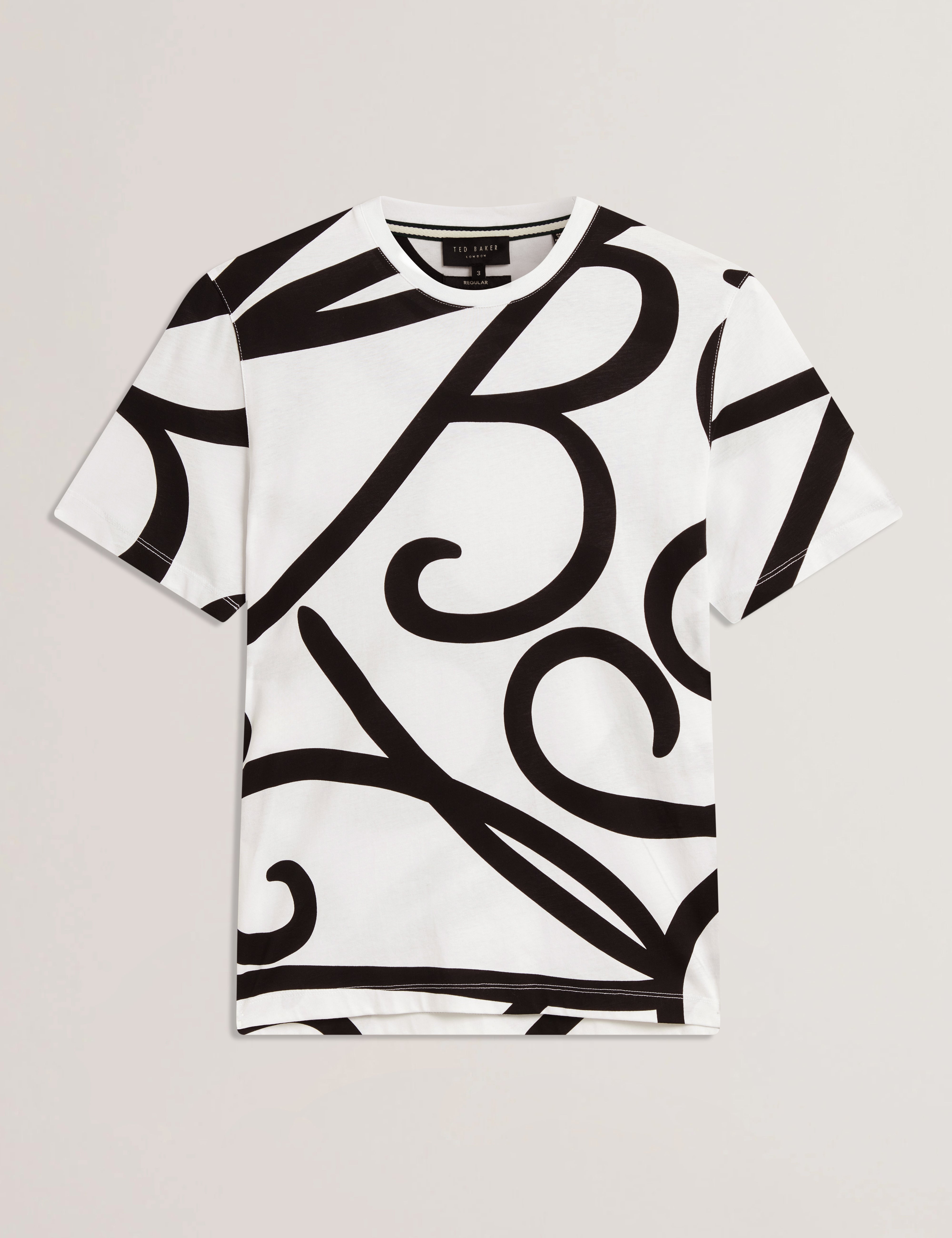 Armos Ss Tb Script T-Shirt White