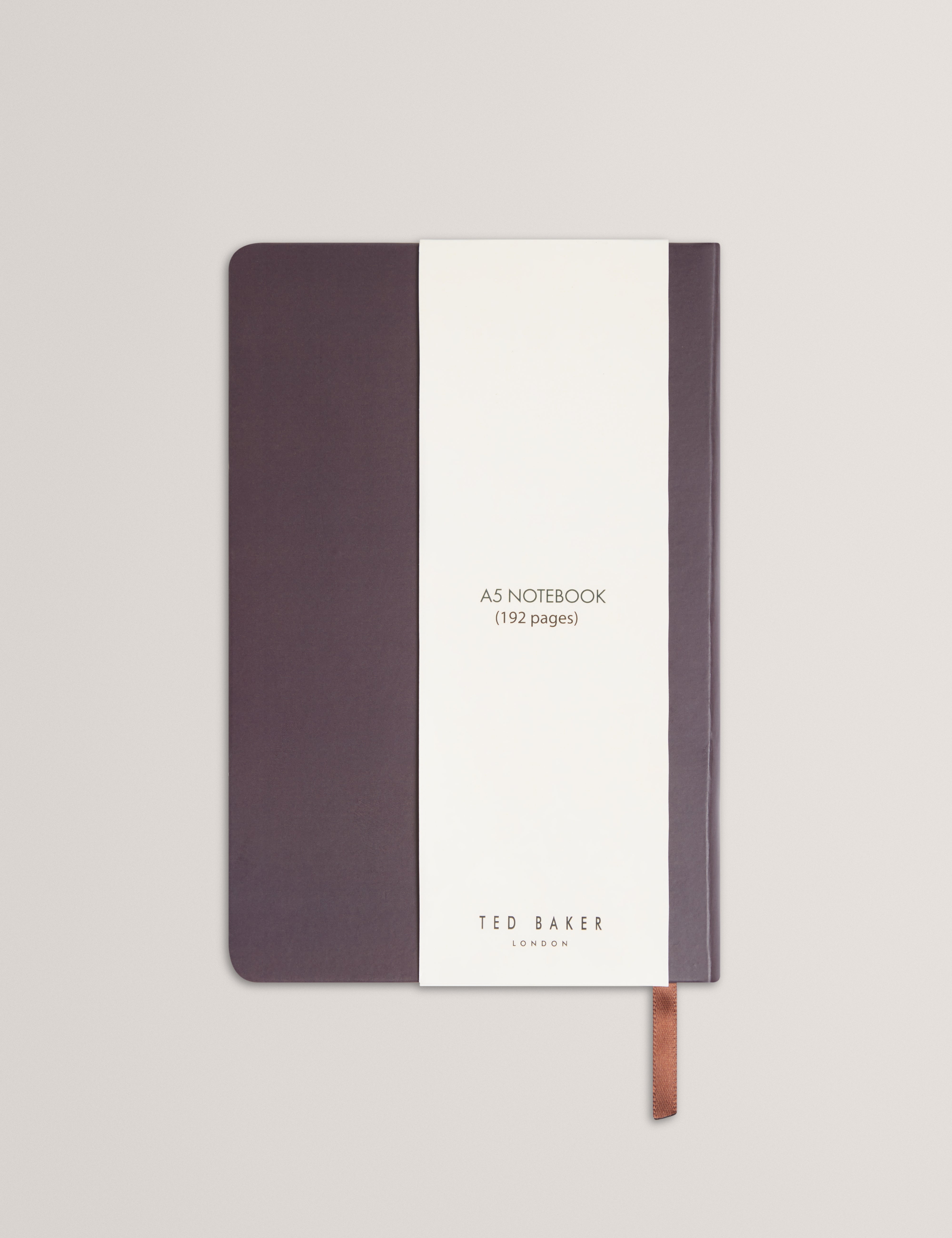 Stallia A5 Printed Notebook Wine