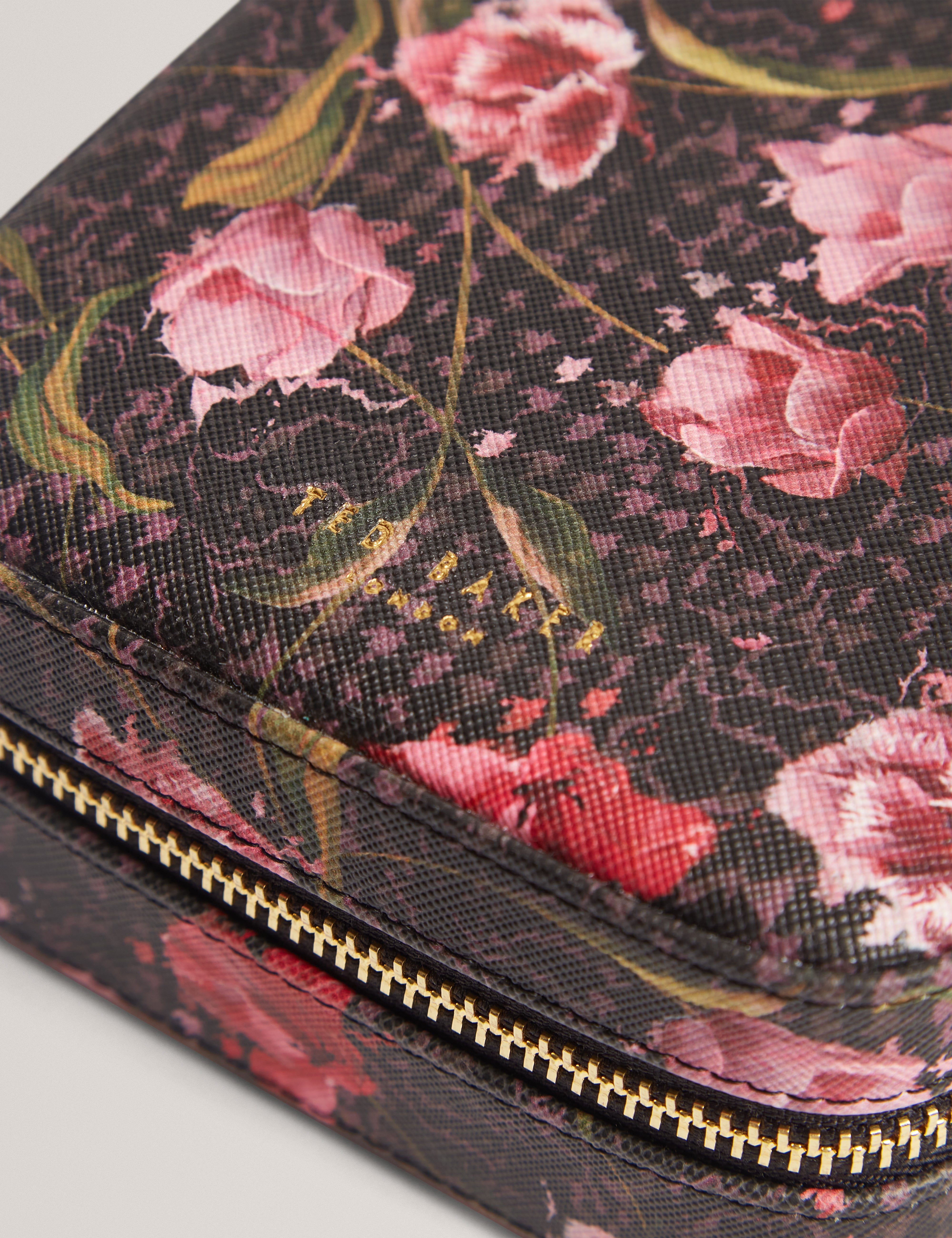 Tulsaa Printed Medium Jewellery Case Black