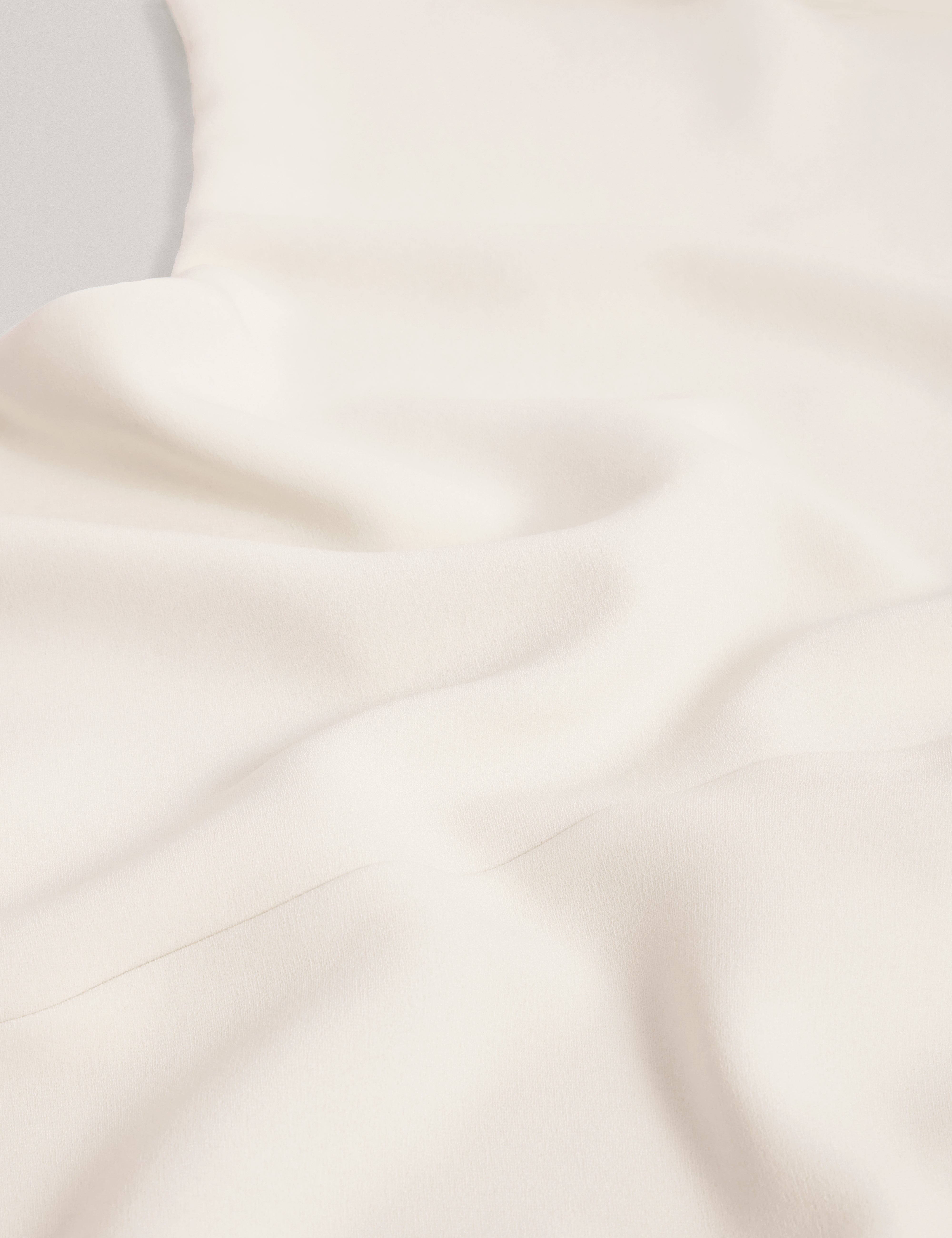 Maradam Slouch Sleeve Waisted Top Ivory