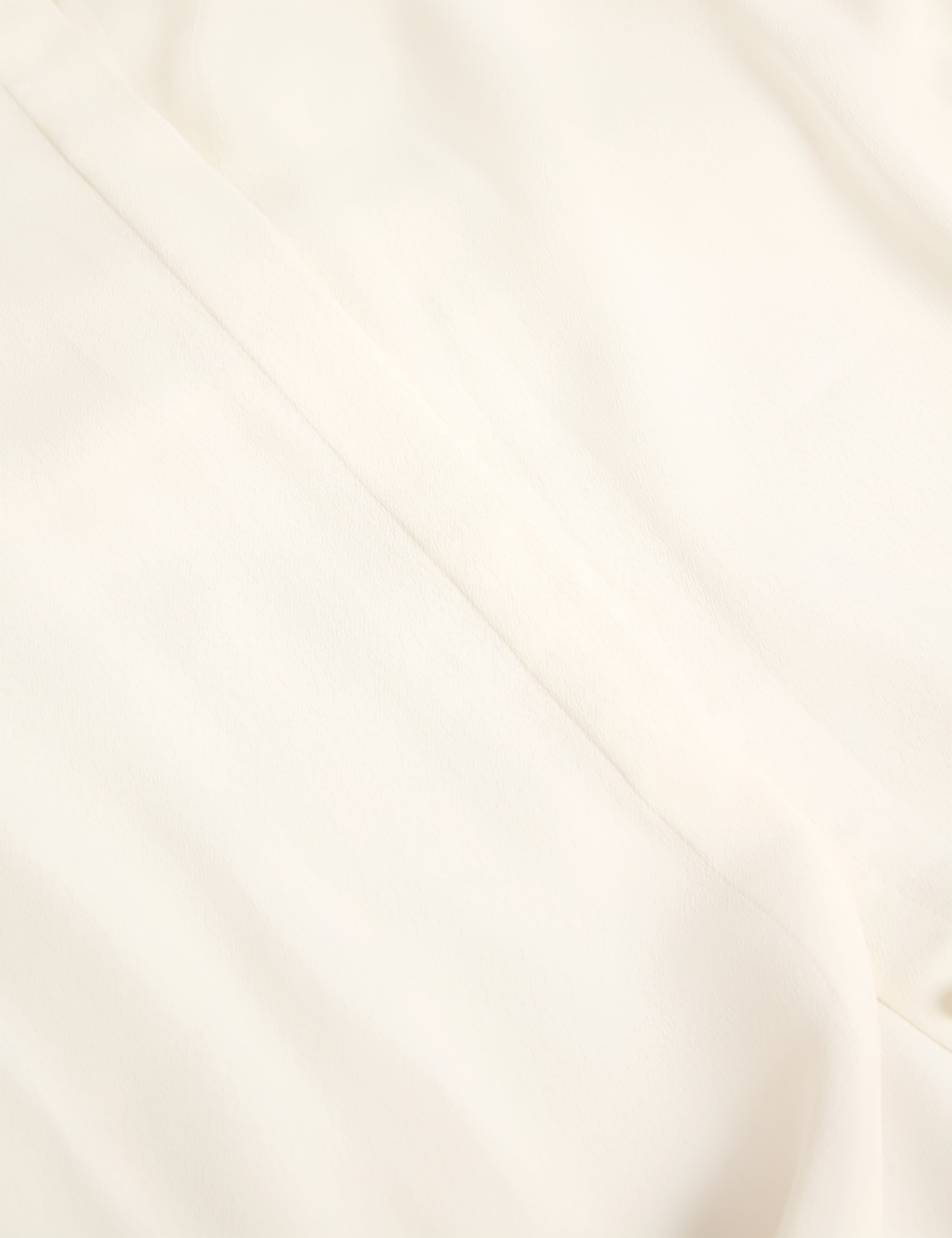 Ressia Long Sleeve Blouse With Neck Tie Ivory