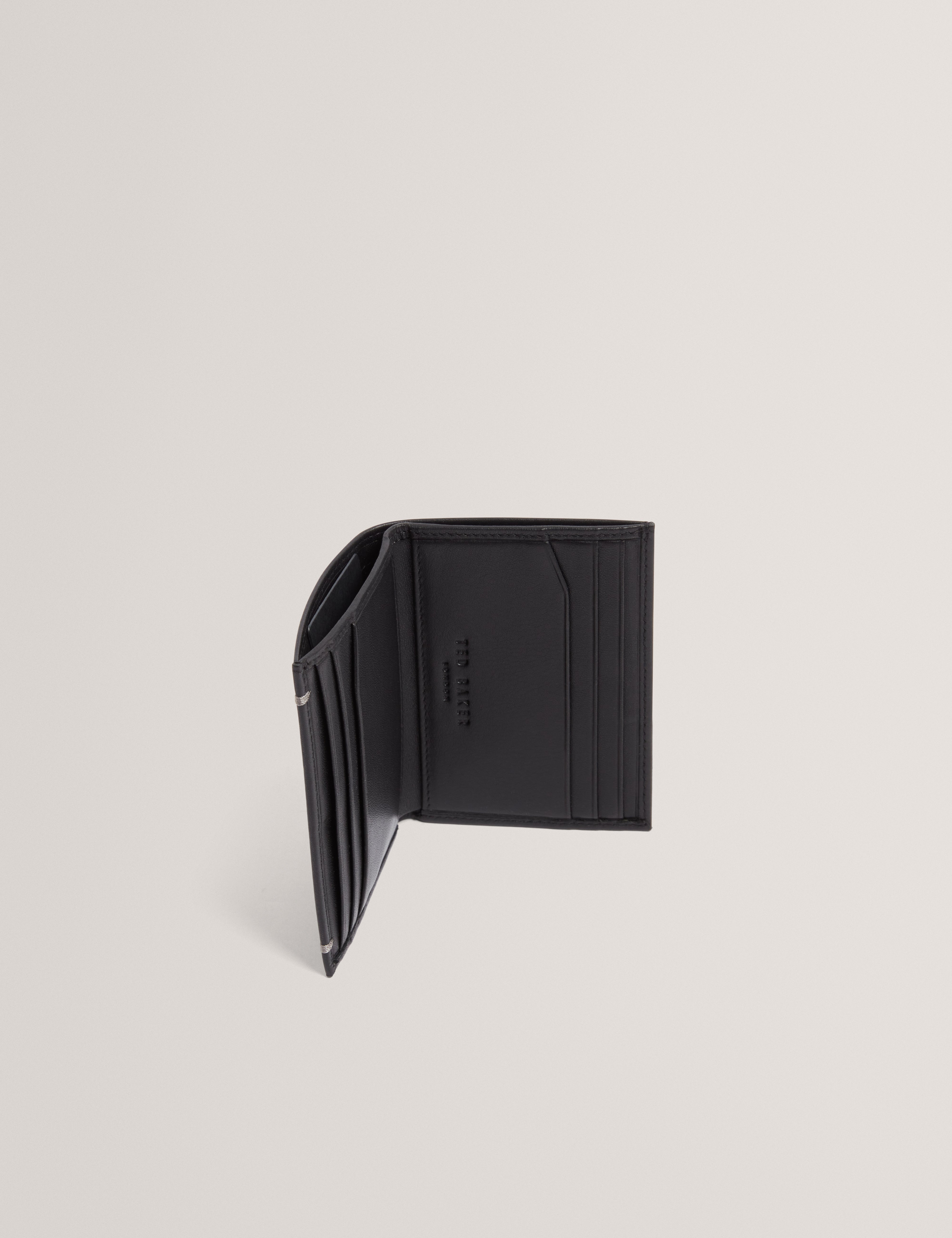 Zackory Leather Cardholder Black