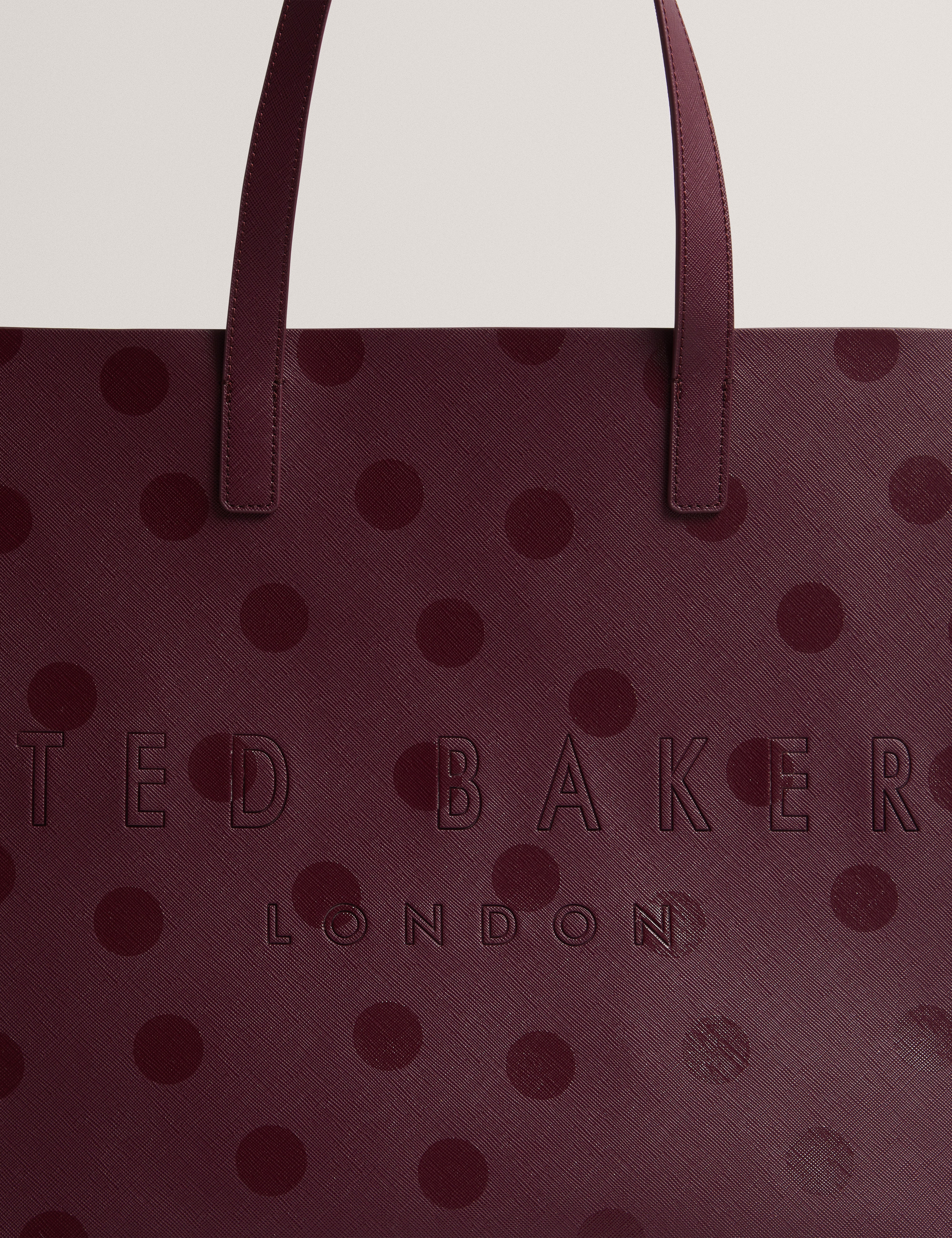 Dotee Polka Dot Extra Large Icon Bag Dp-Purple