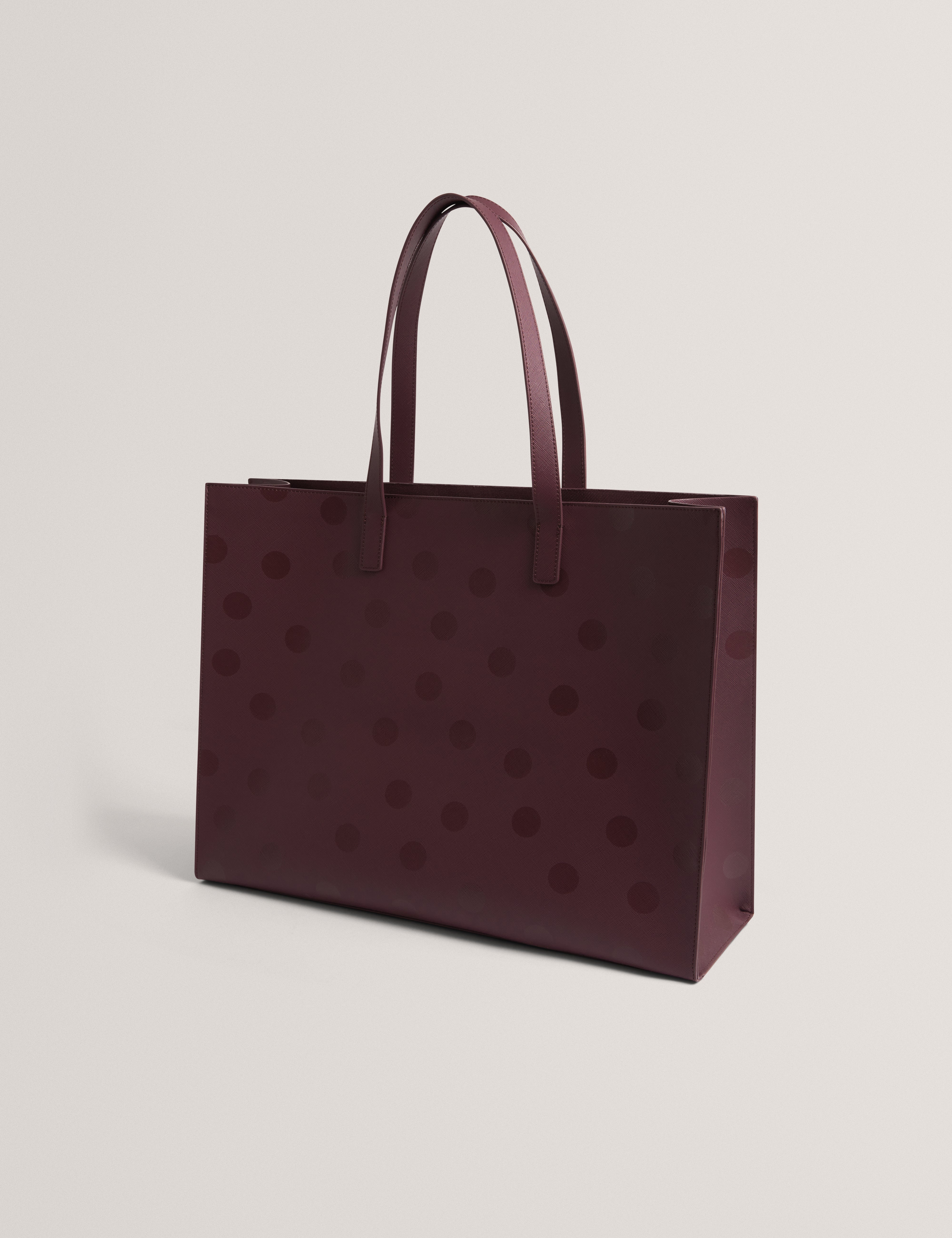 Dotee Polka Dot Extra Large Icon Bag Dp-Purple