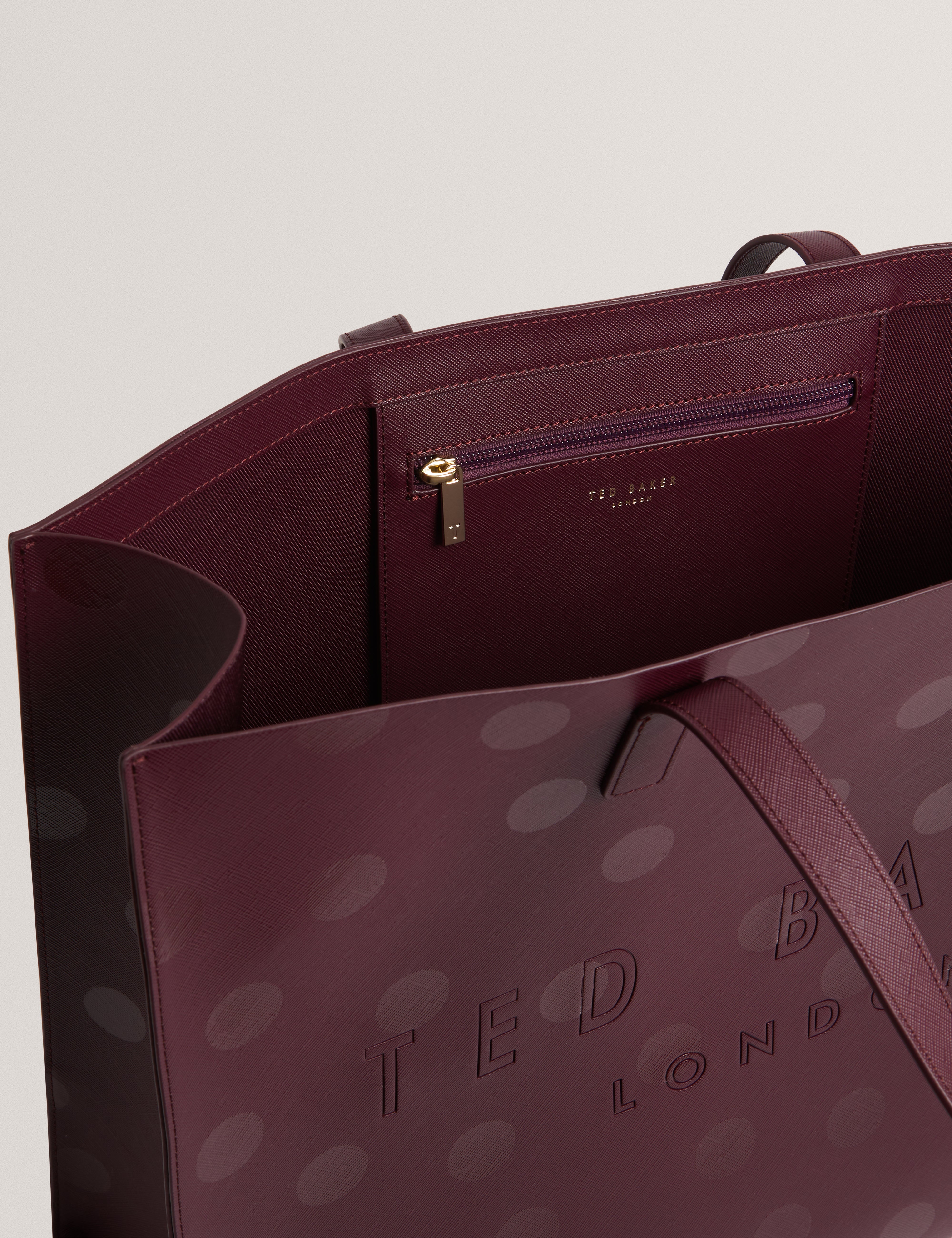 Dotee Polka Dot Extra Large Icon Bag Dp-Purple