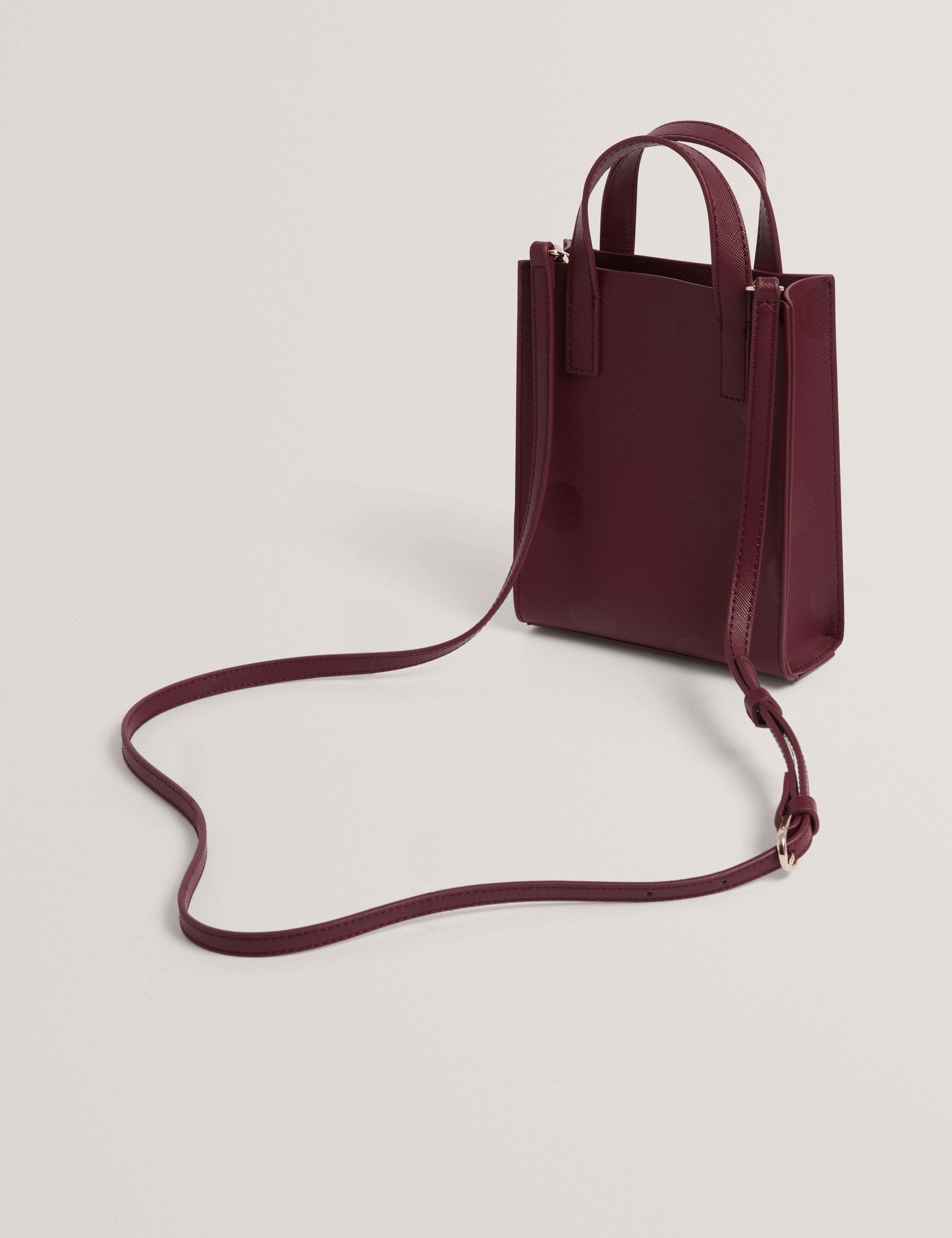 Dottana Polka Dot Mini Icon Bag Dp-Purple