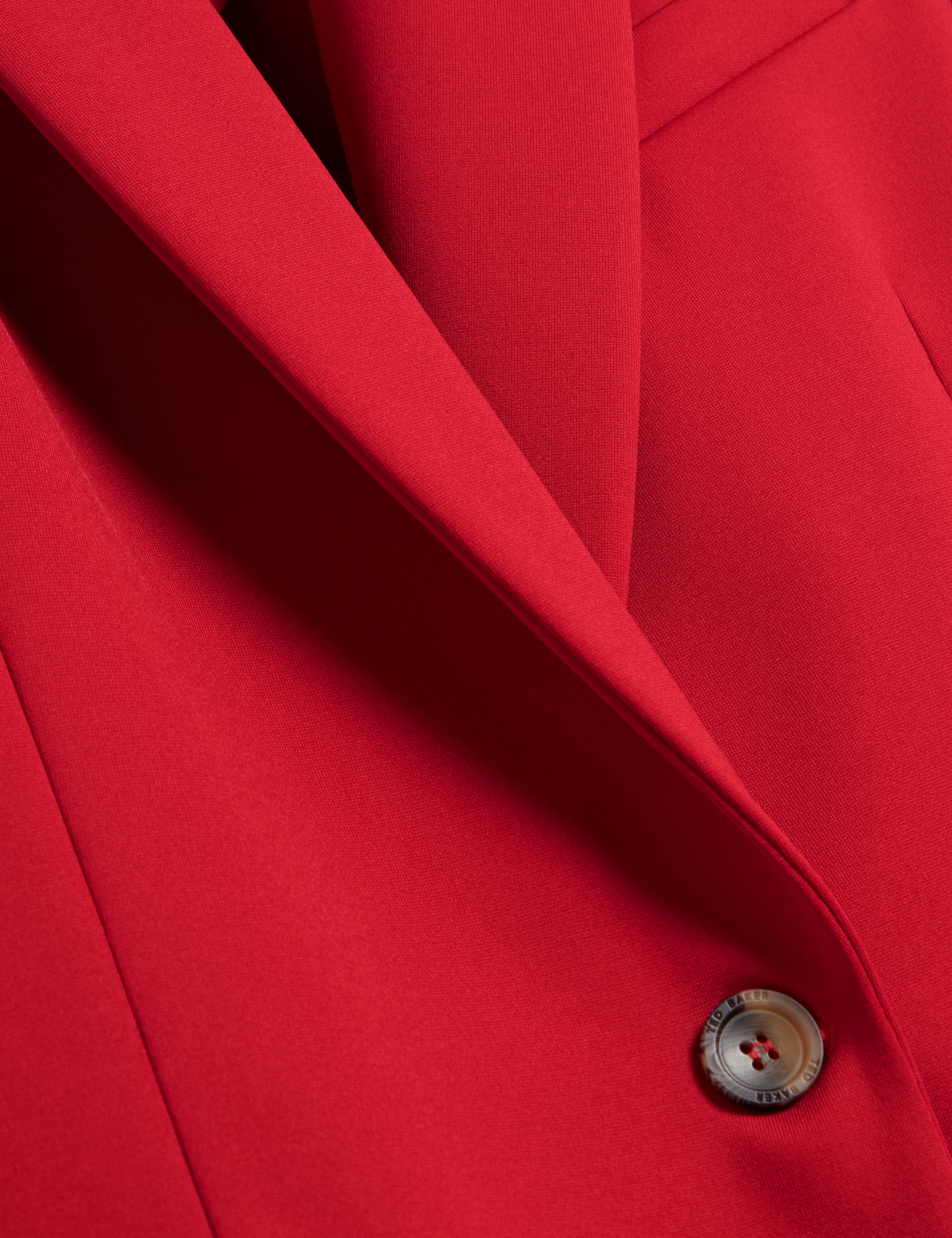 Lyma Relaxed Blazer Dk-Red